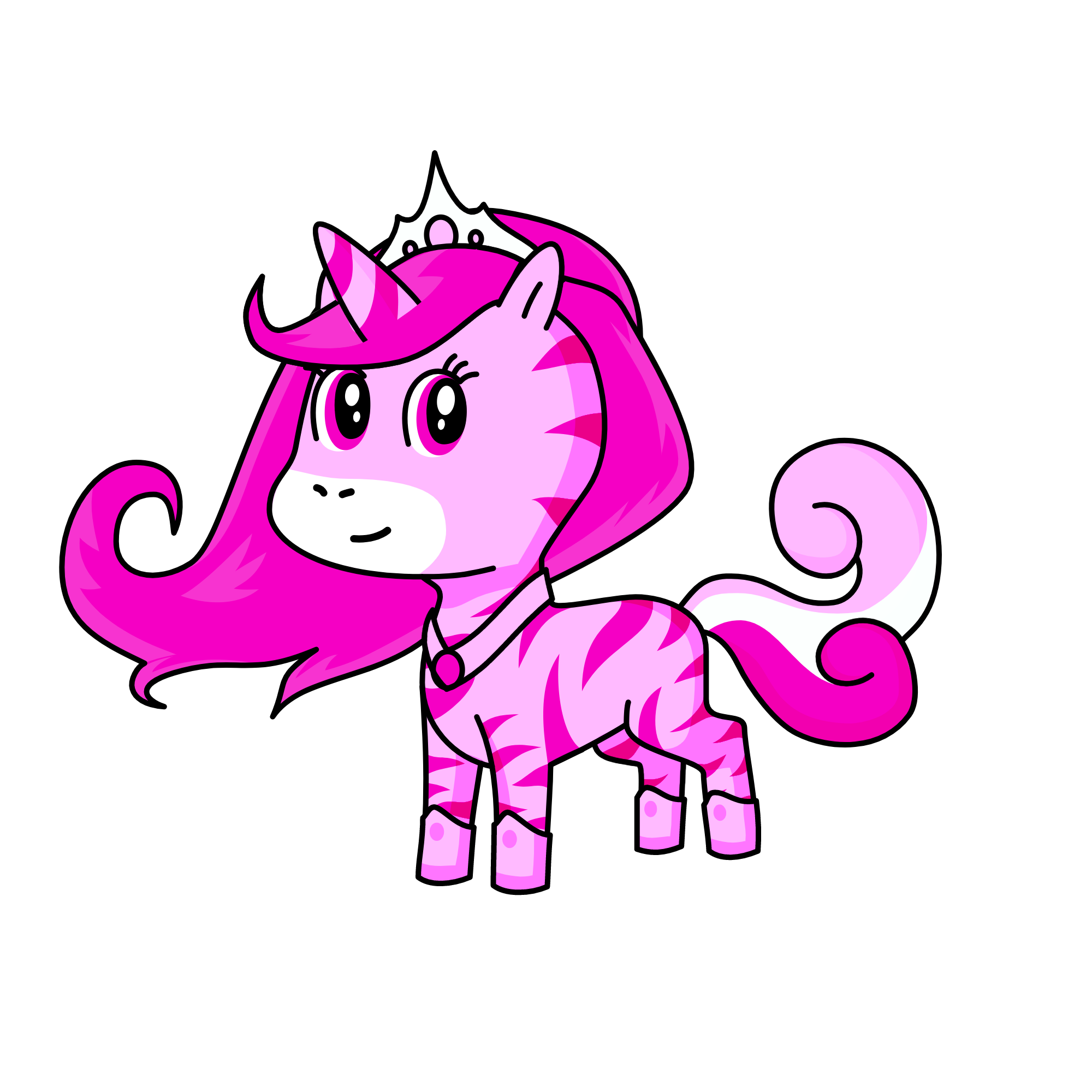 pink pink pink, the unicorn