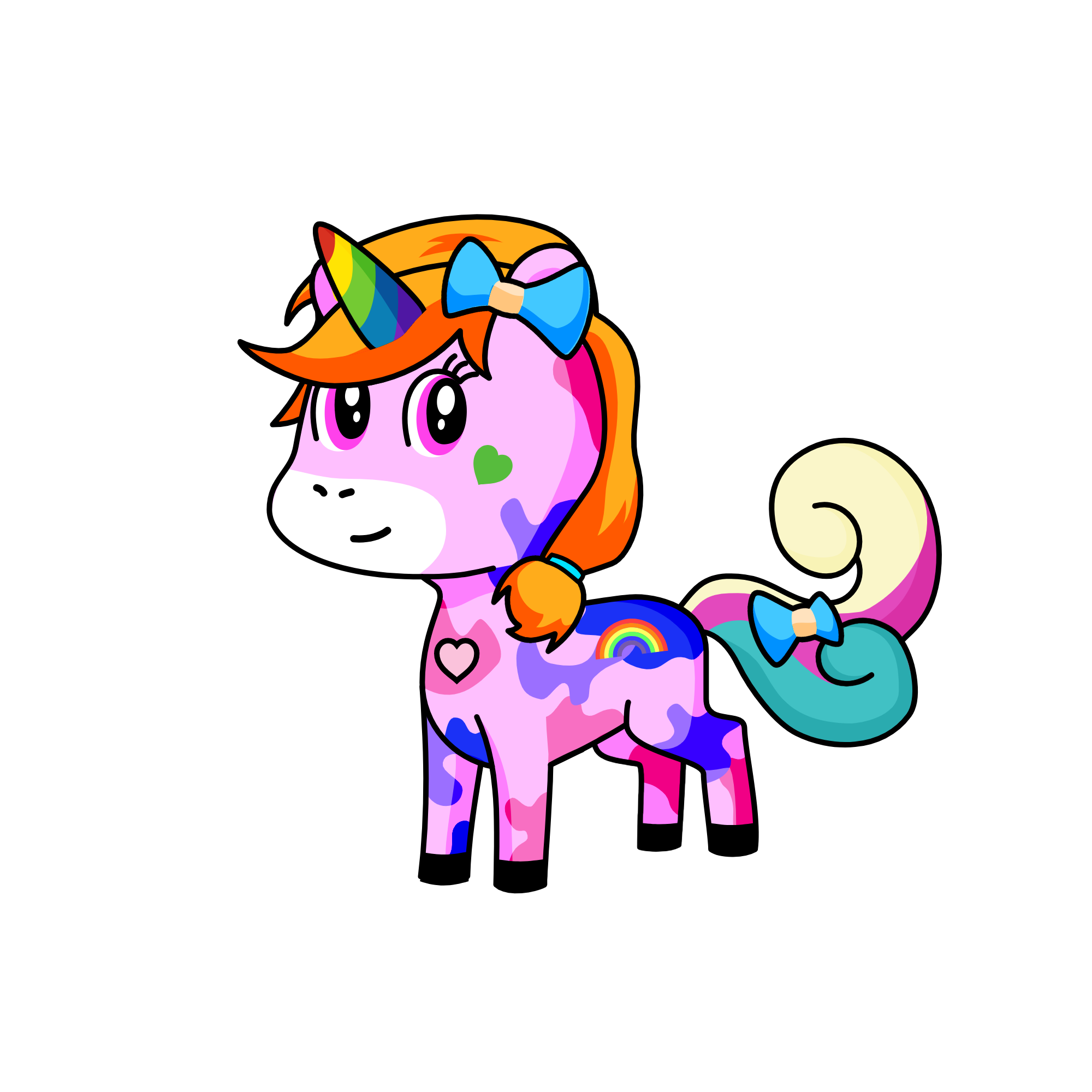 Shine, the unicorn