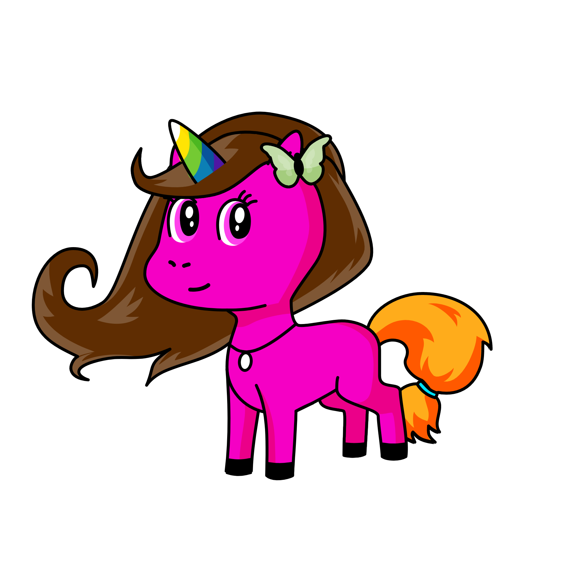 Rose, the unicorn
