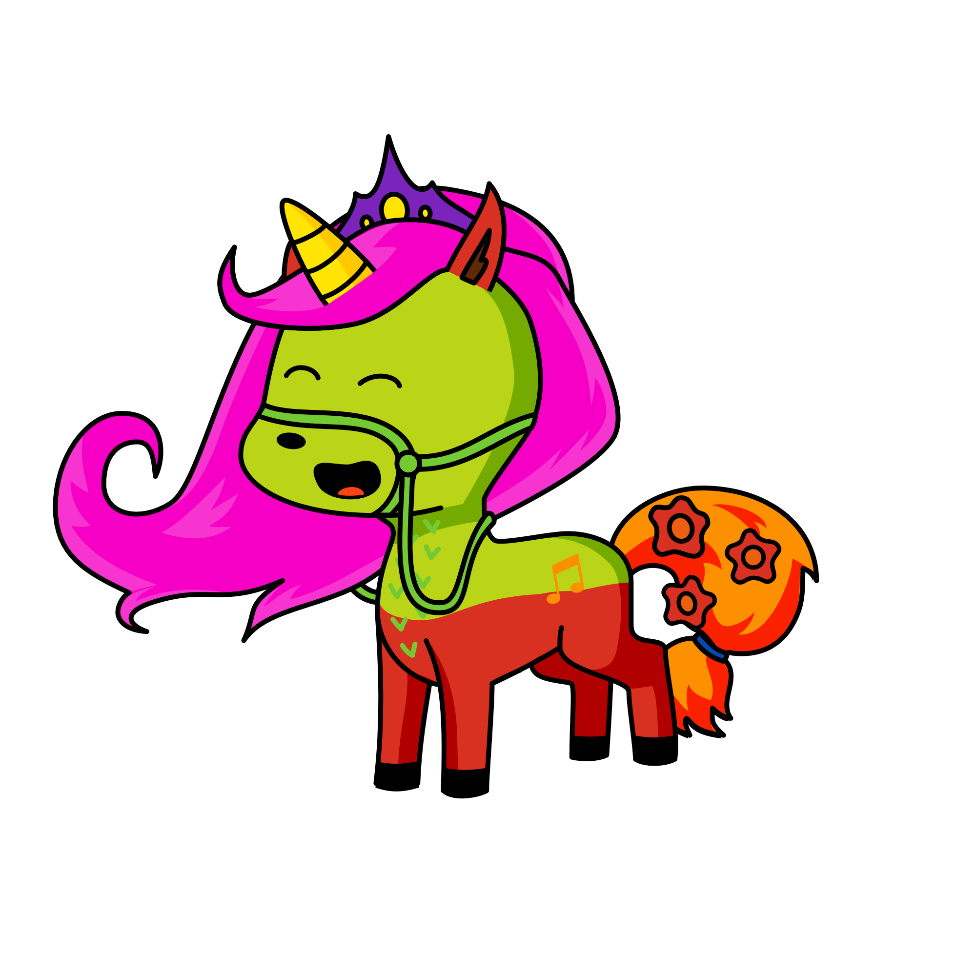 Holly, the unicorn