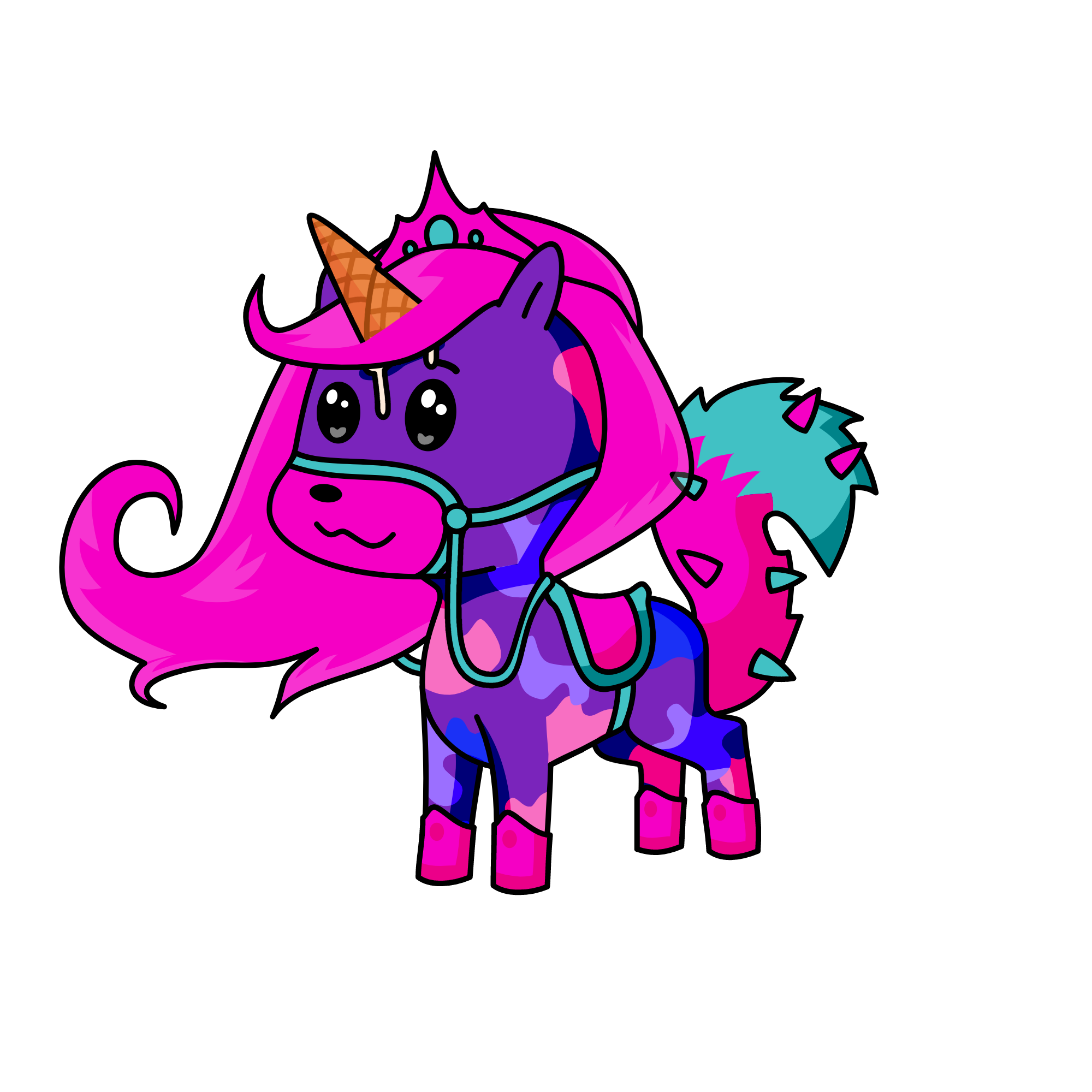 contincandy, the unicorn