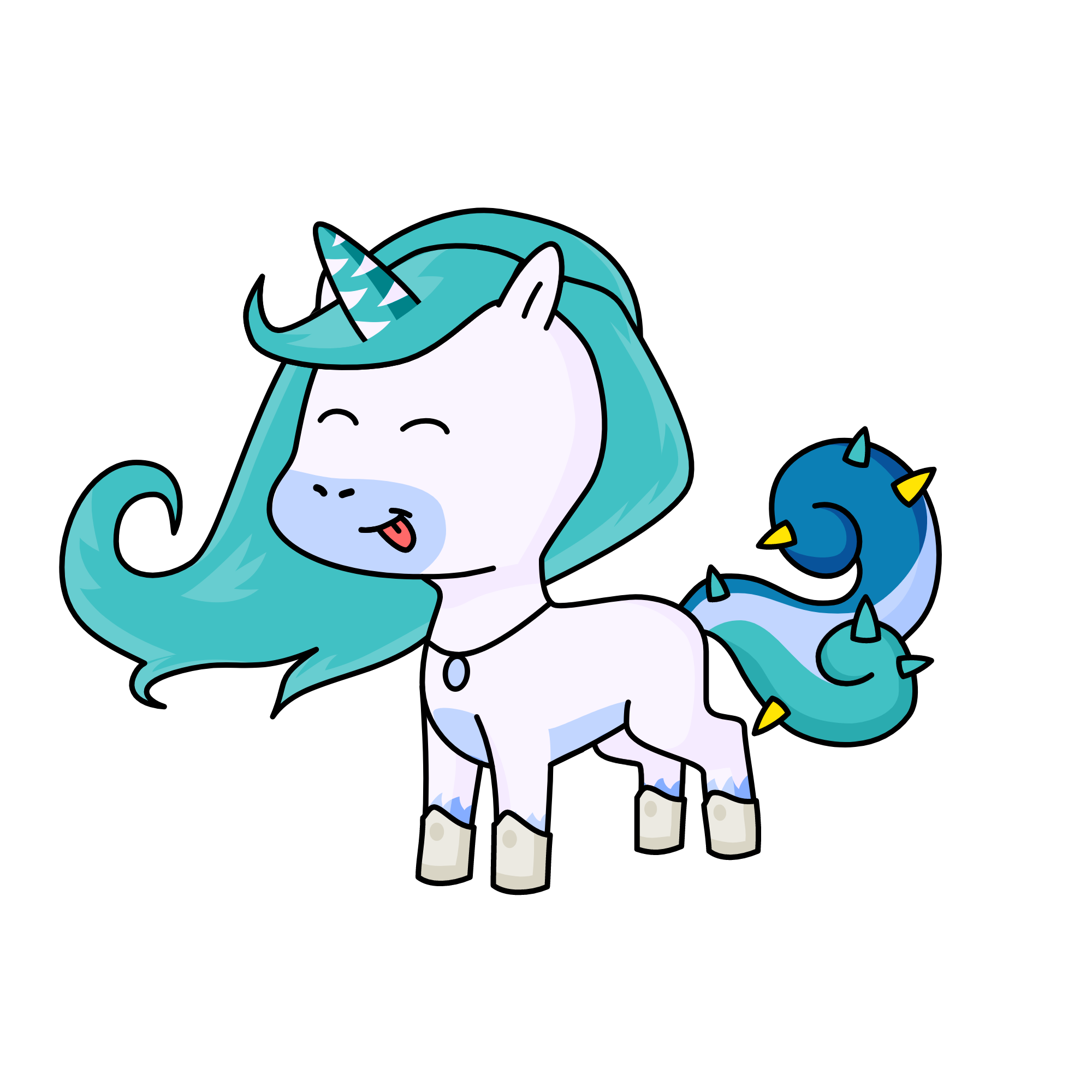 Icy, the unicorn