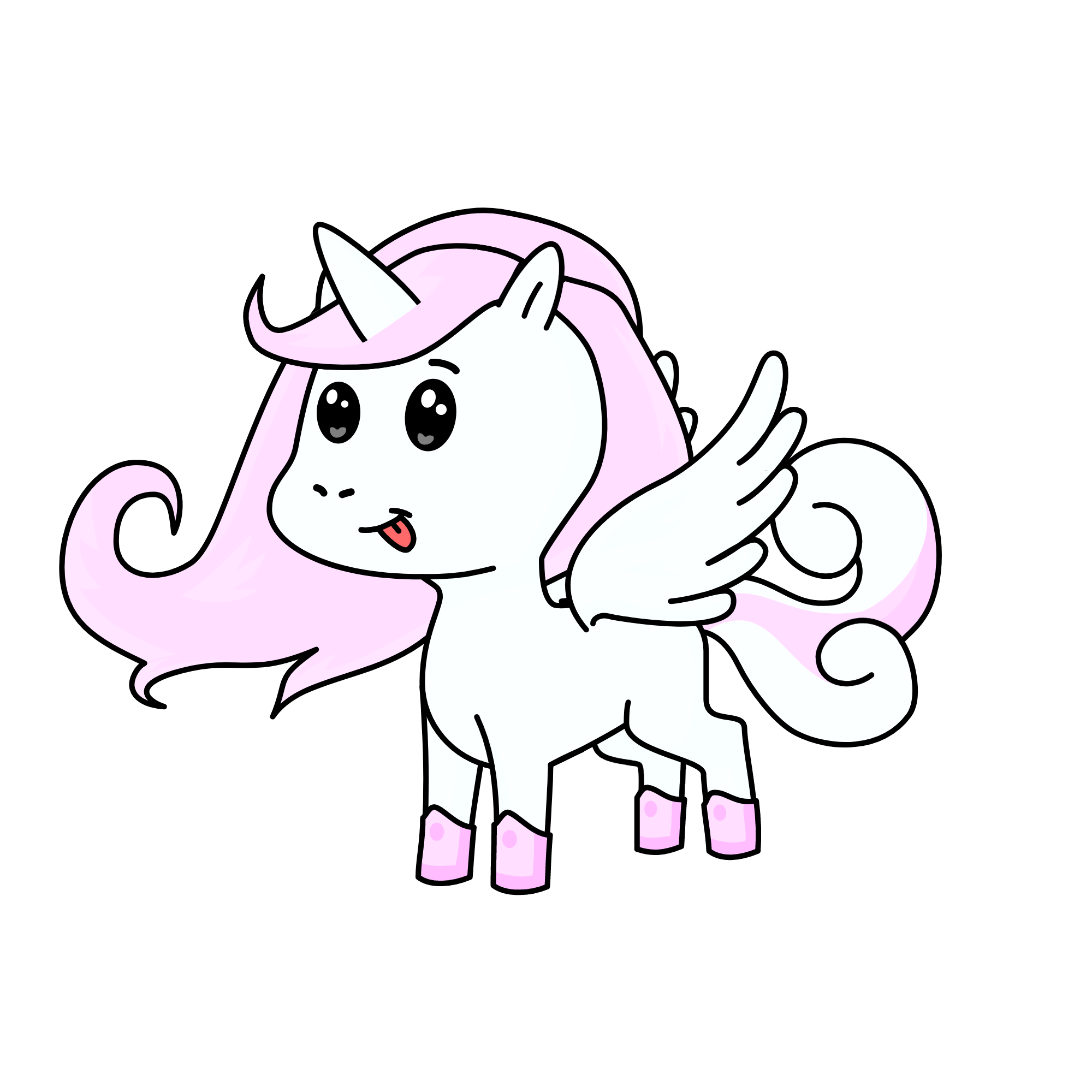 snow, the unicorn