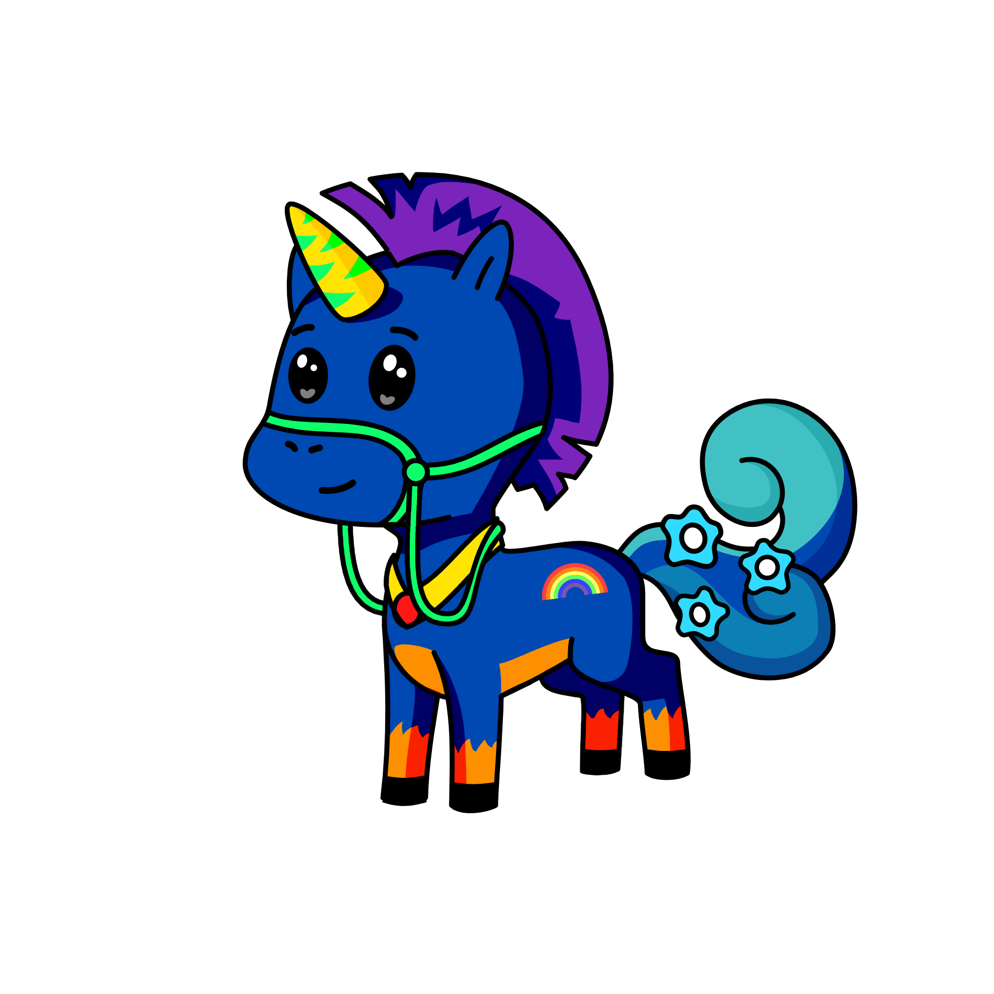 hehe, the unicorn