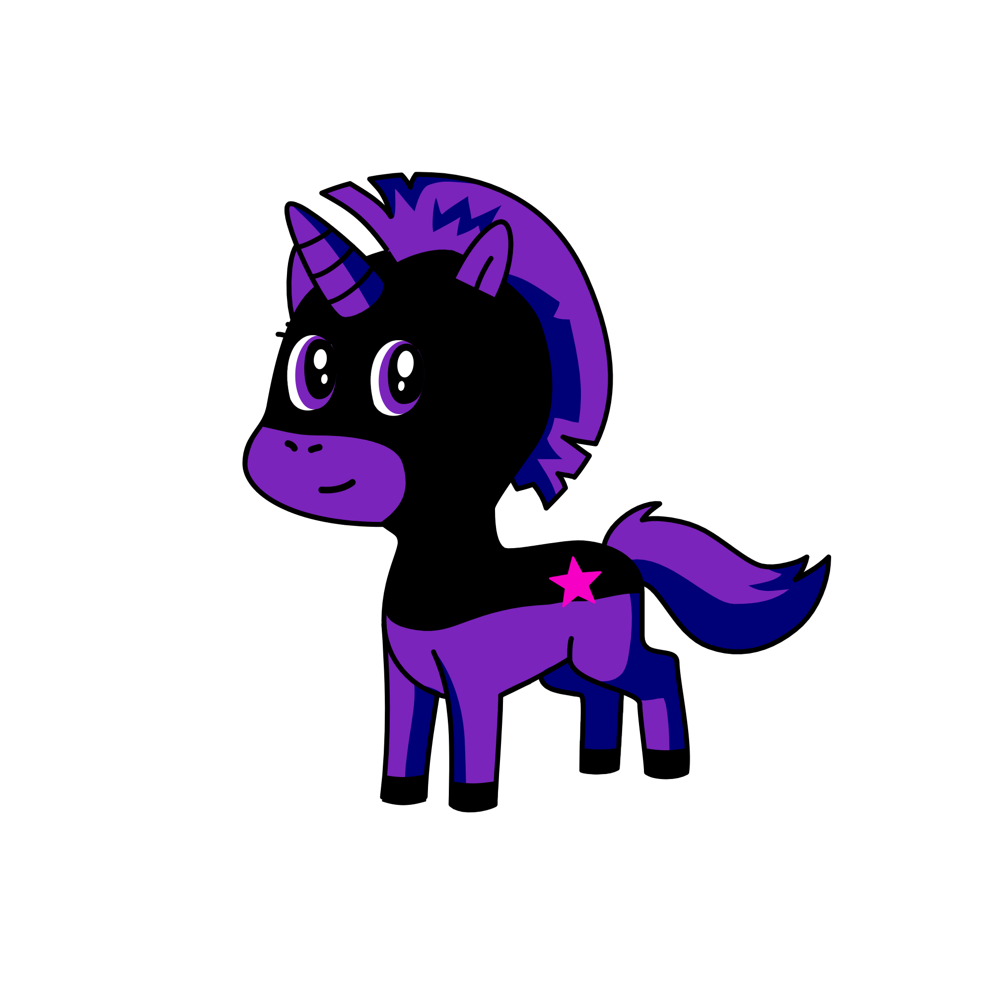 POWER PONY TWILIGHT SPARKLE, the unicorn