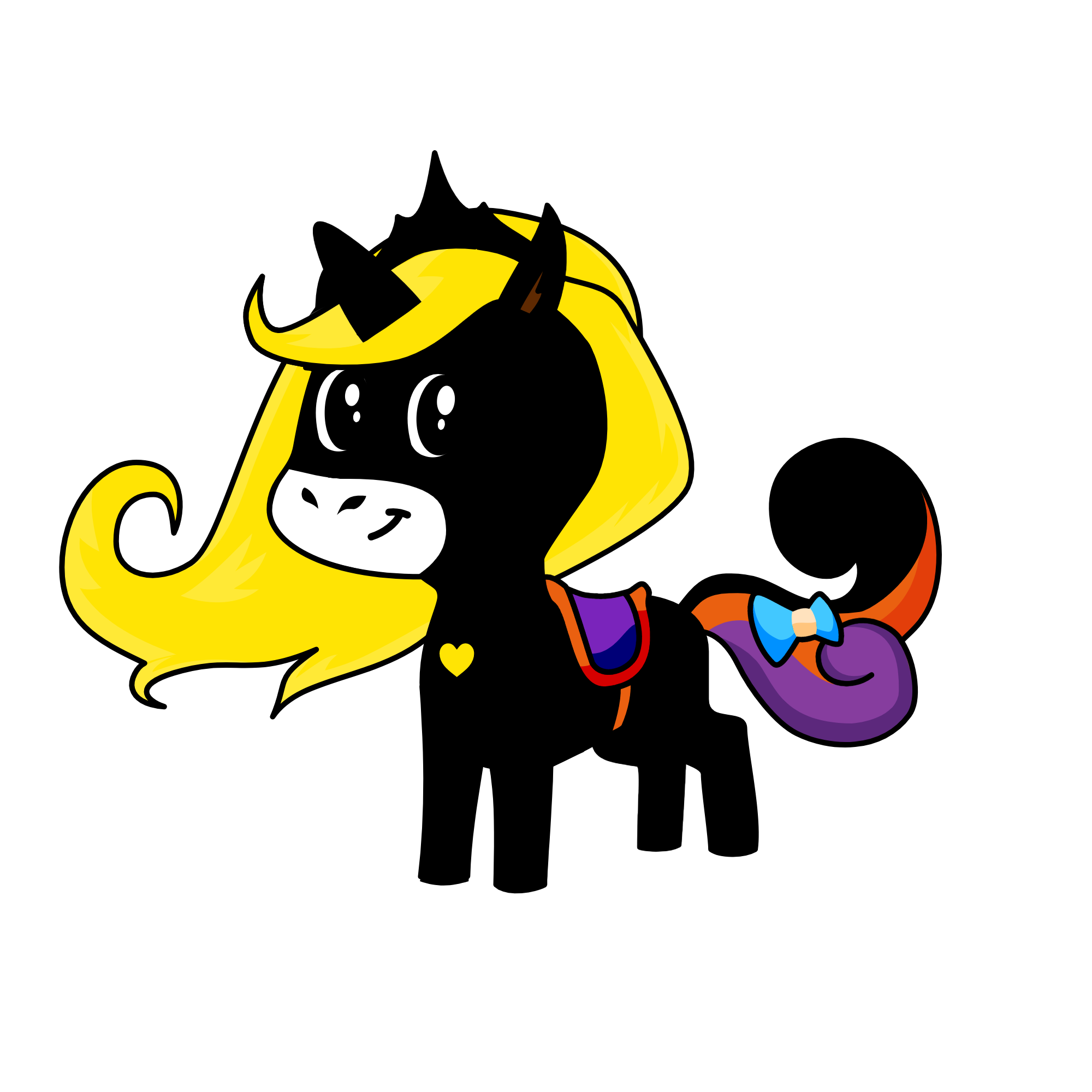 Queen of the night, the unicorn