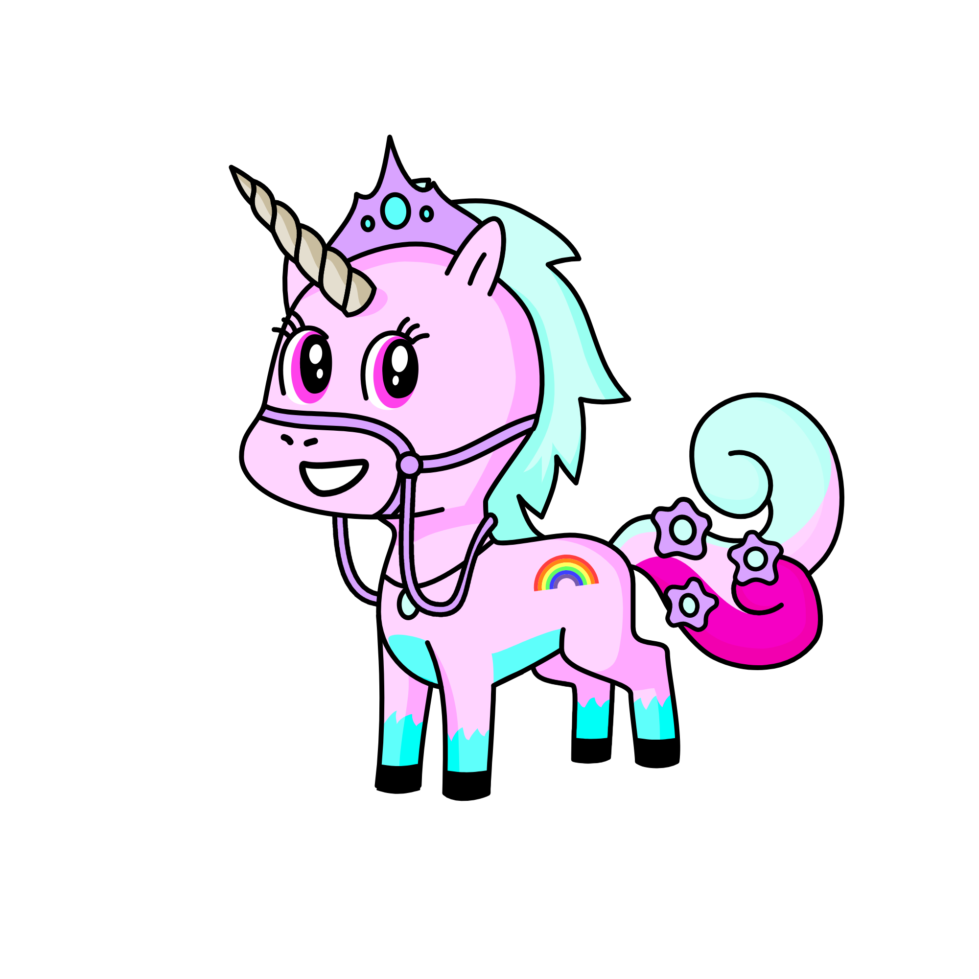 PRICES PEACH, the unicorn