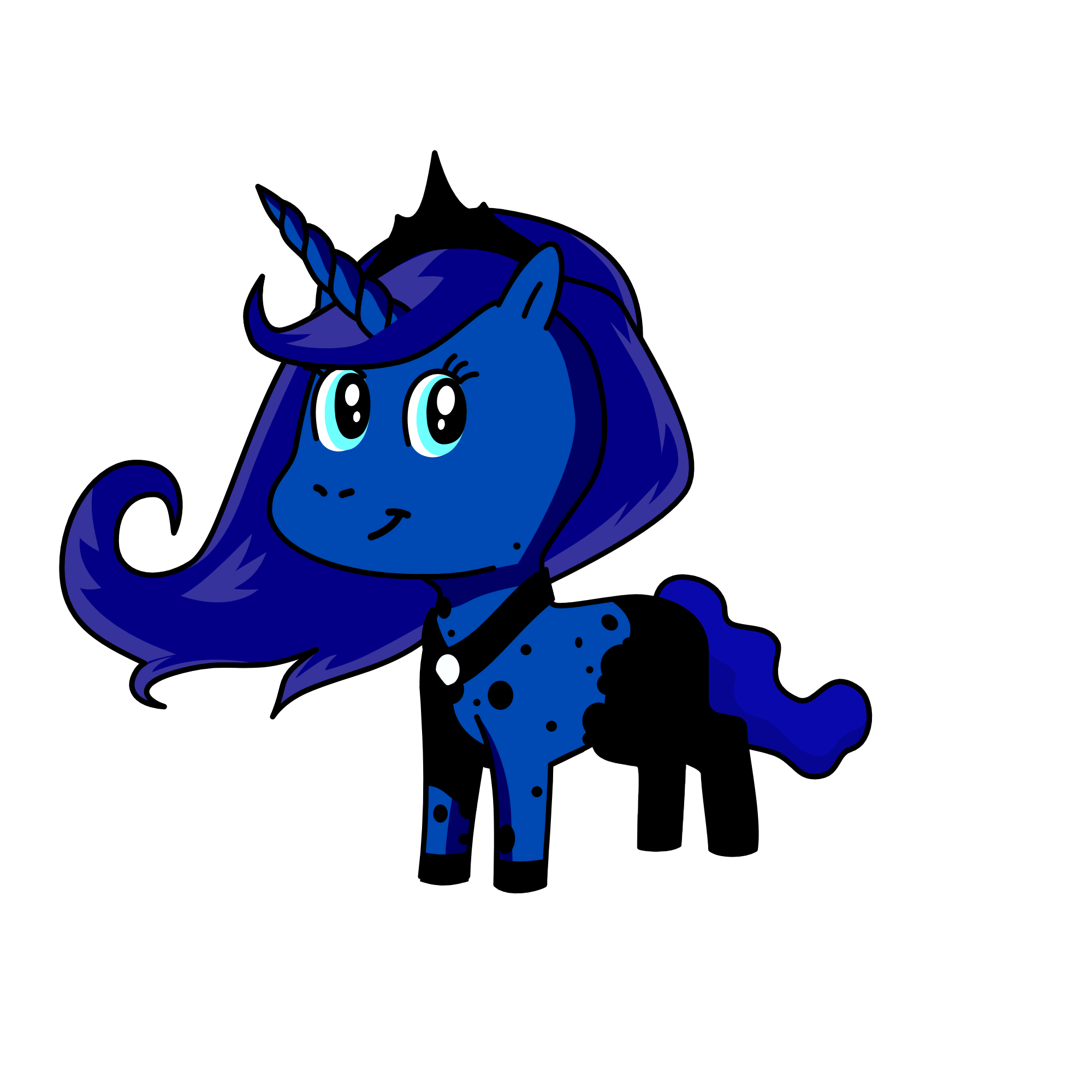 princess luna, the unicorn