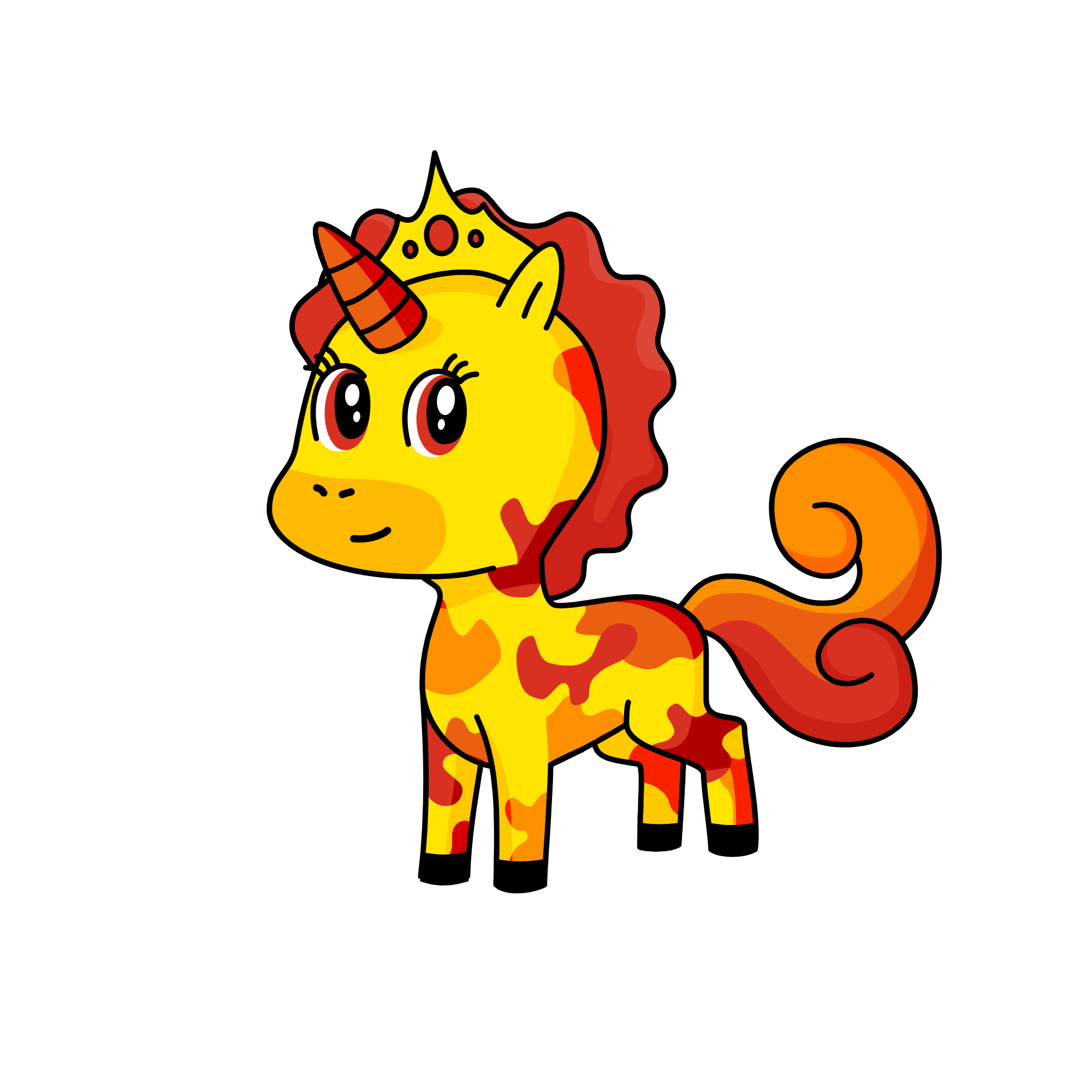 splat uni'🌄🔥, the unicorn