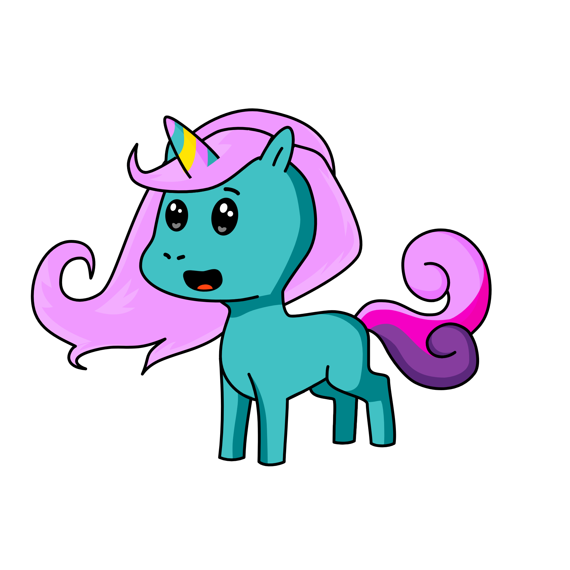 Sparky, the unicorn