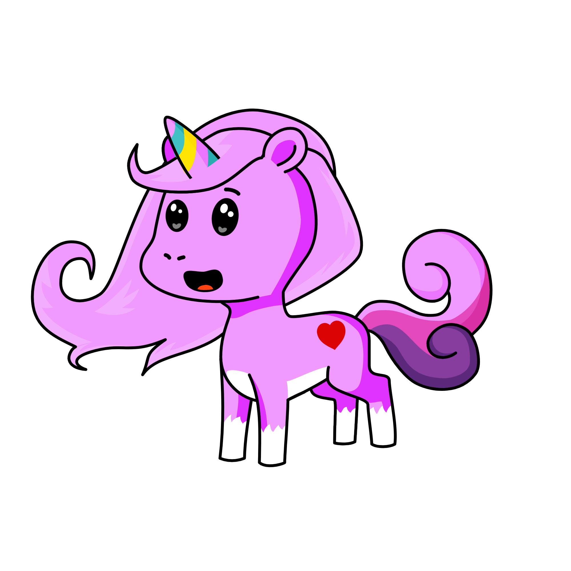 Rose, the unicorn