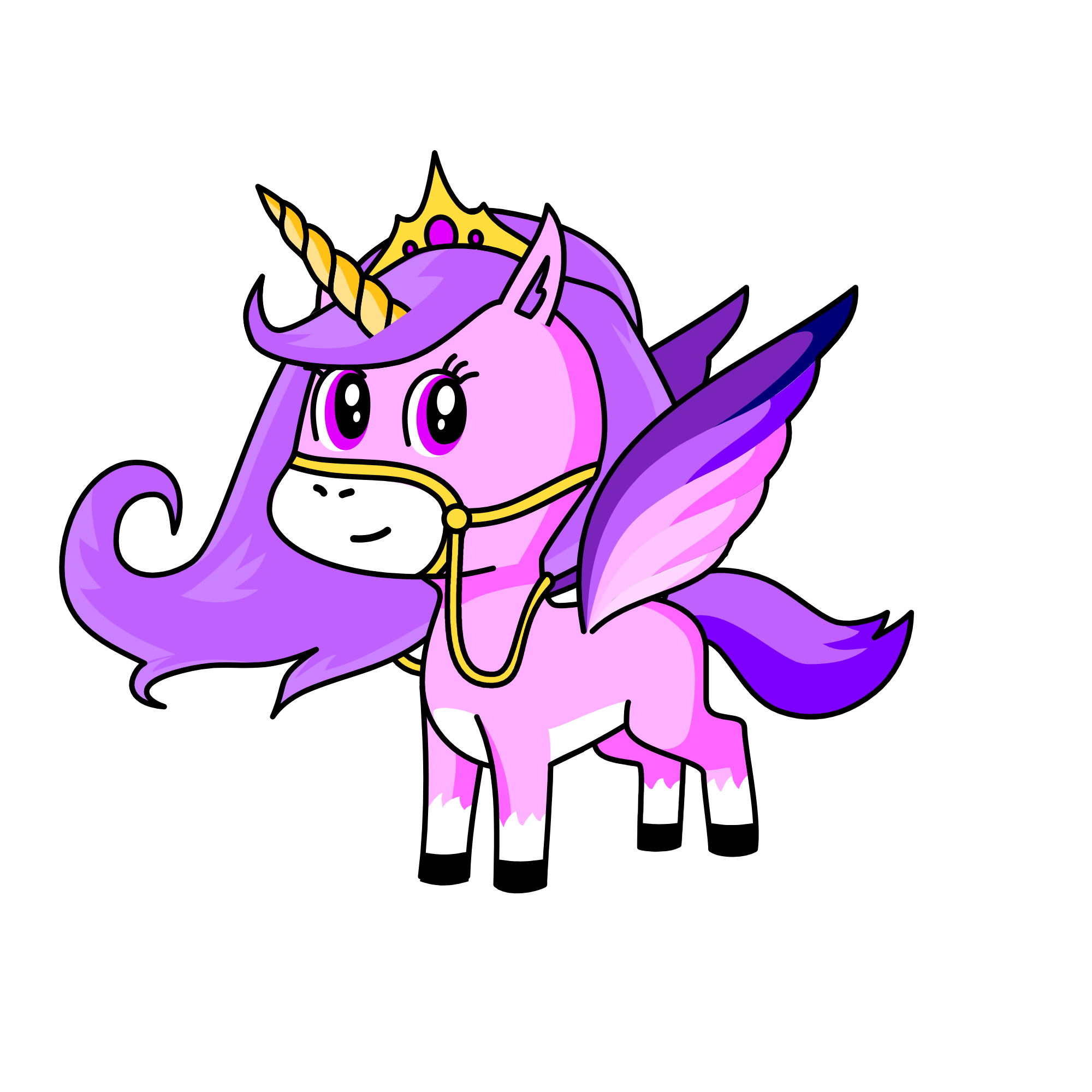 Queenie, the unicorn