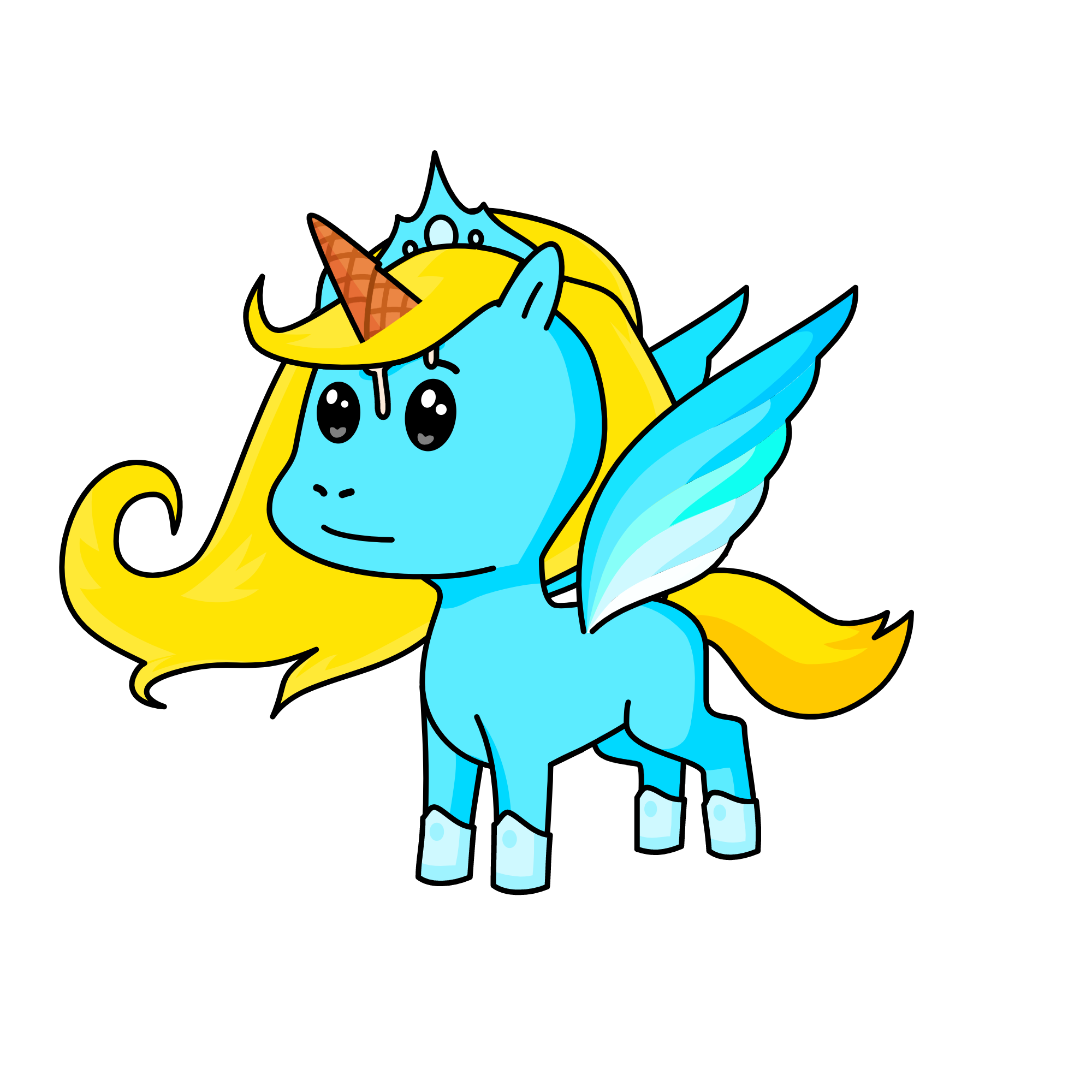 cinderelle, the unicorn