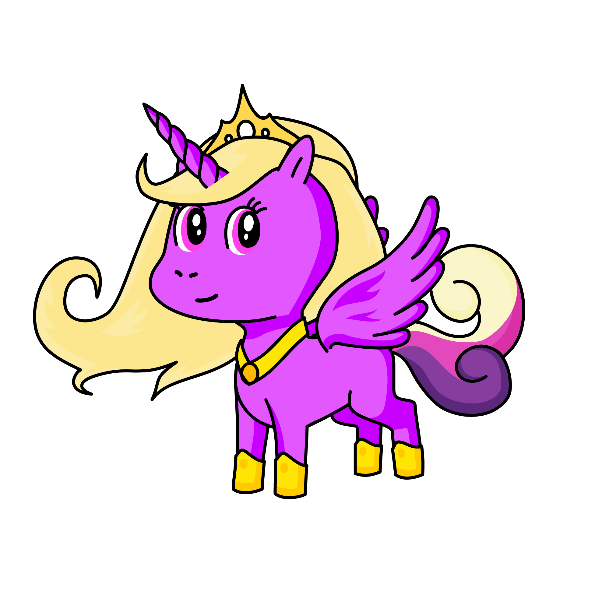 PRINCESS CADENCE, the unicorn