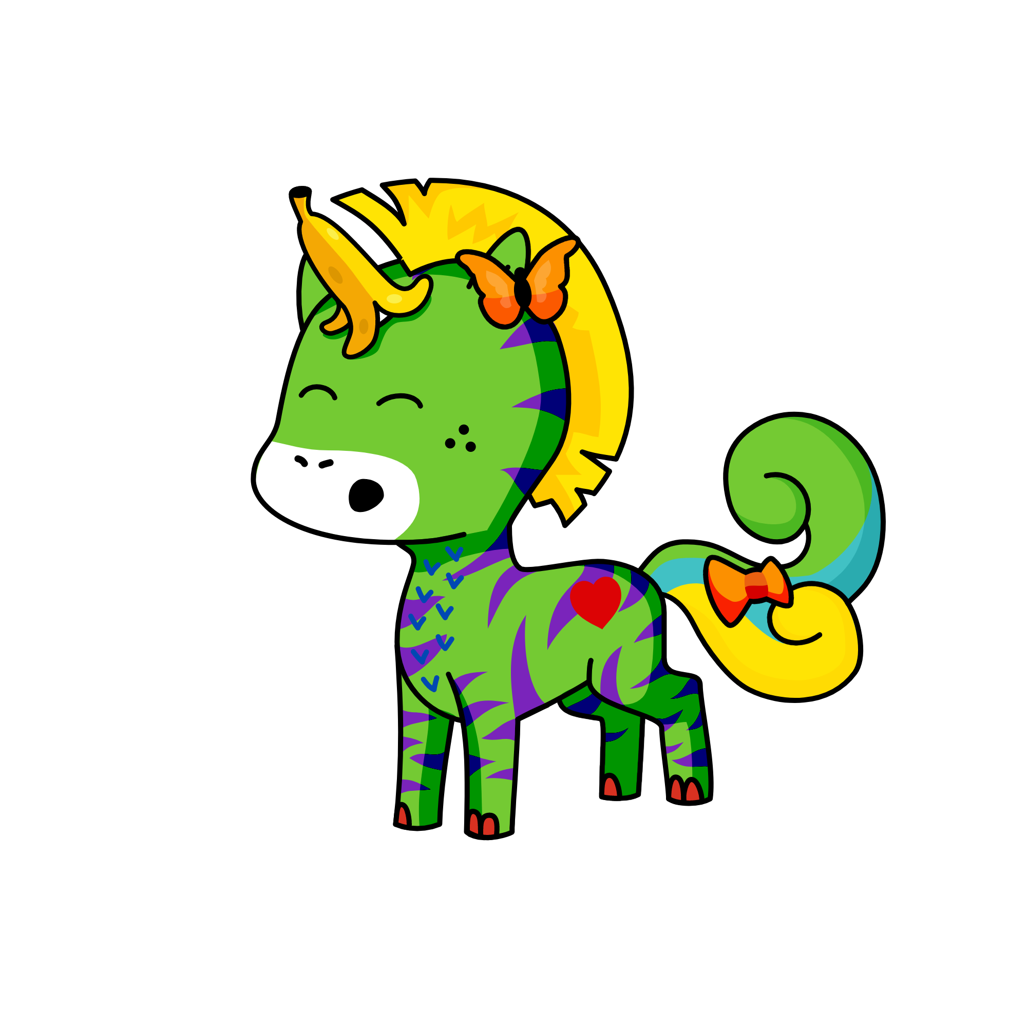 Elizabeth, the unicorn