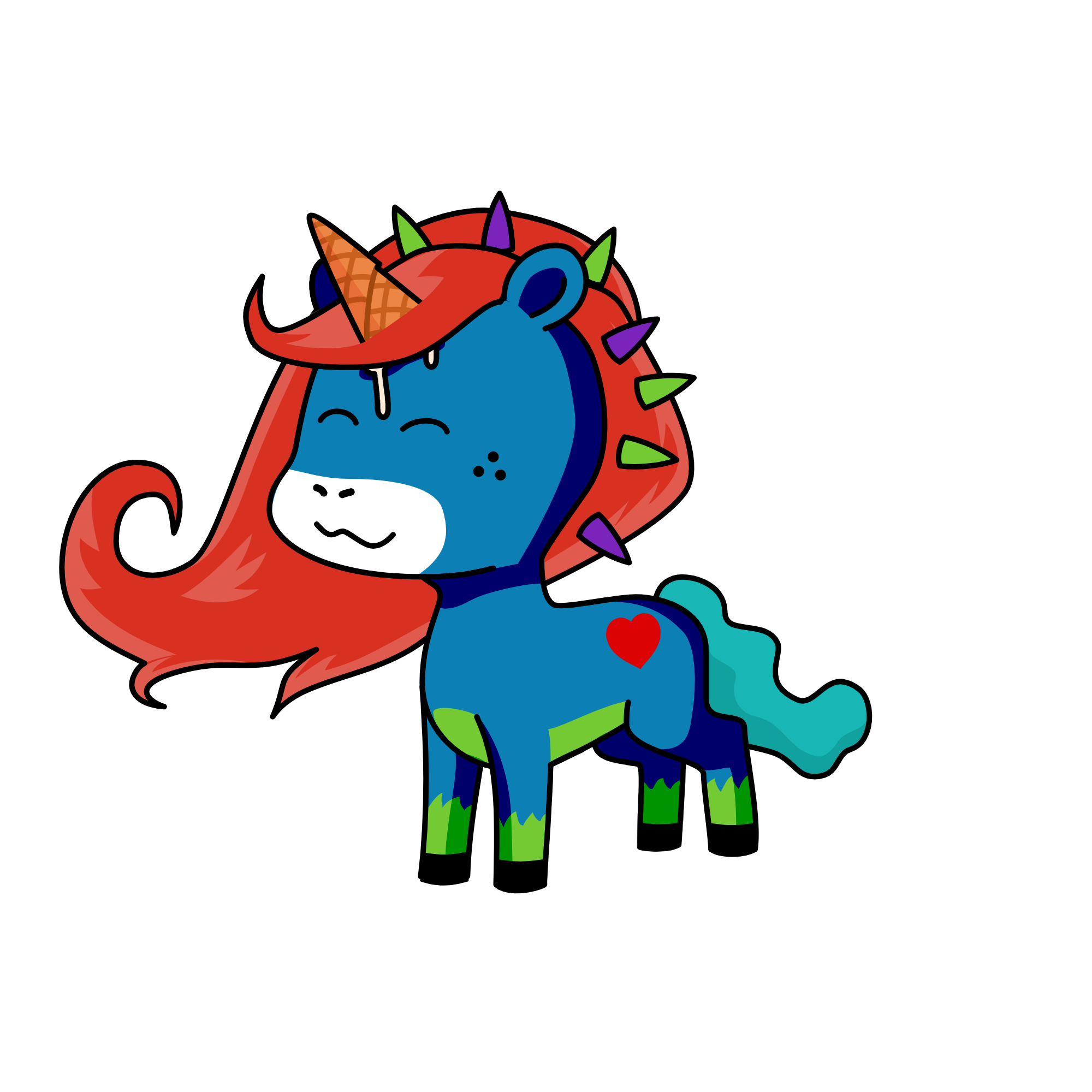Angela, the unicorn