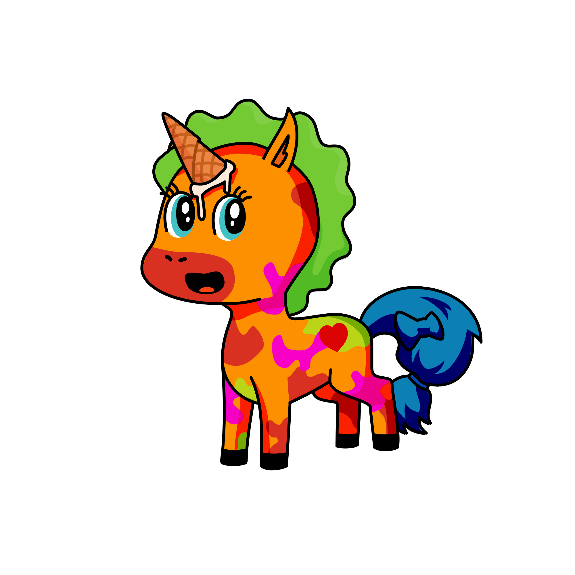 Frida, the unicorn