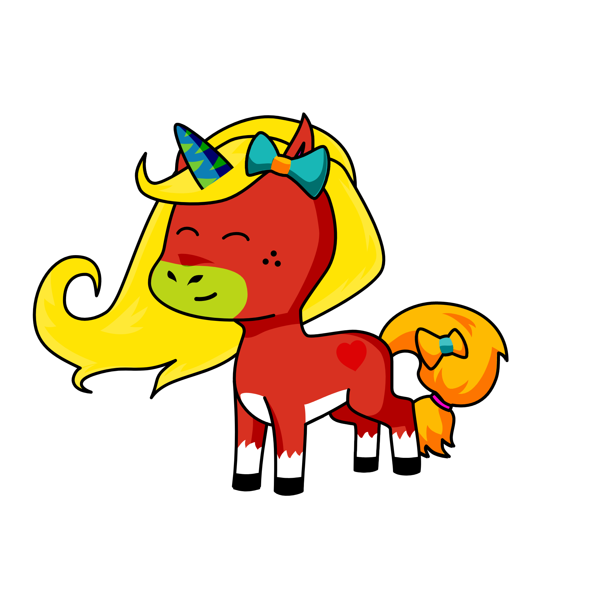 Portia, the unicorn