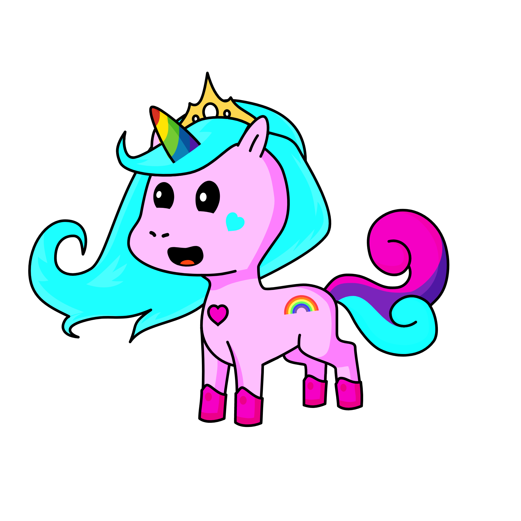 Glimmer, the unicorn