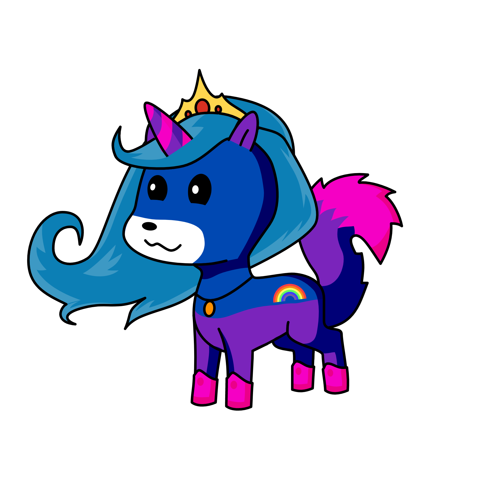 Twirl, the unicorn