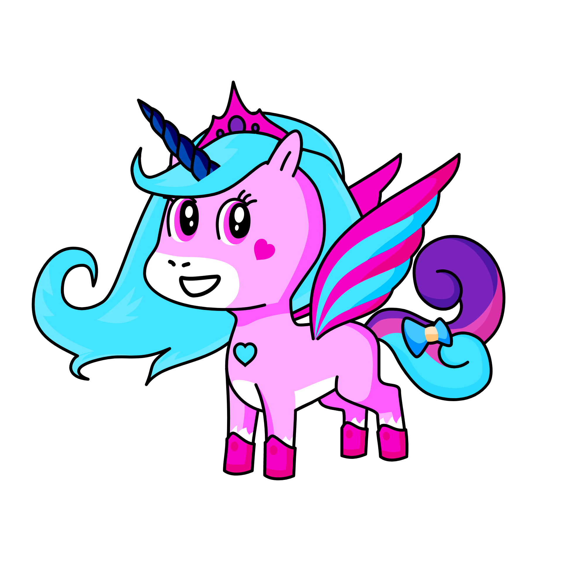 Princess Annabelle, the unicorn