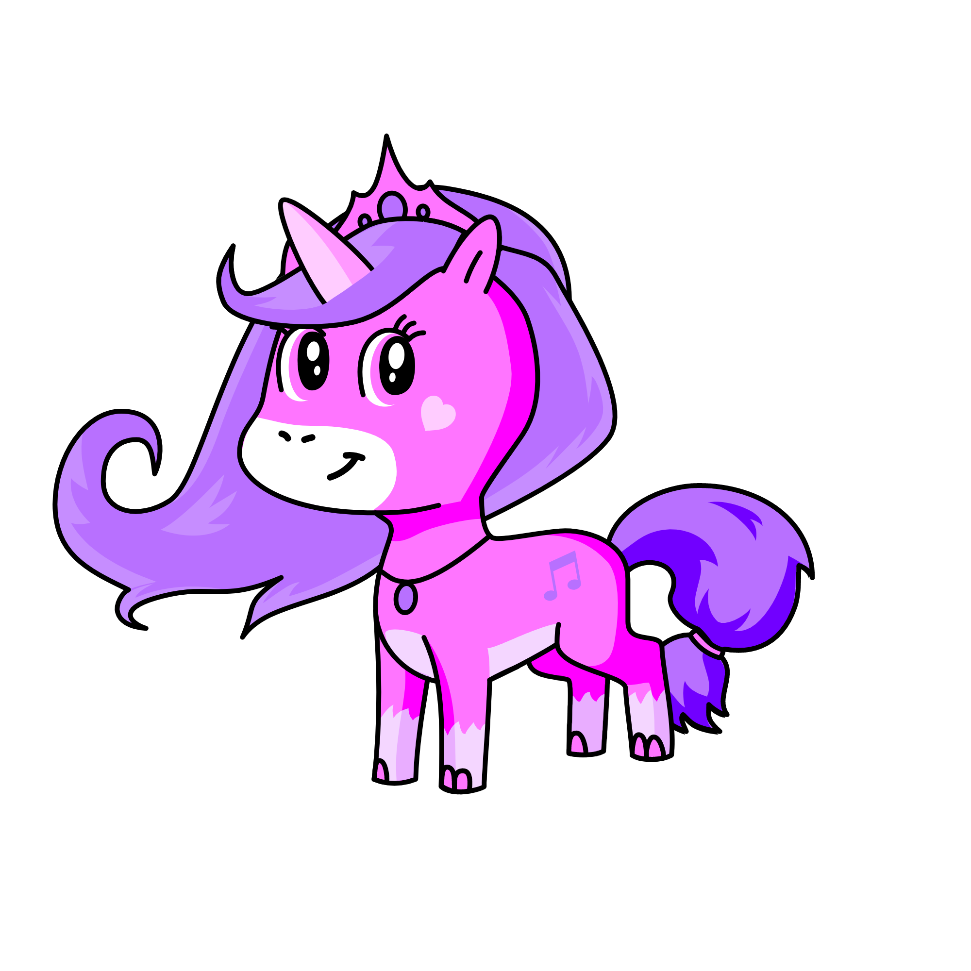 princess ruby, the unicorn