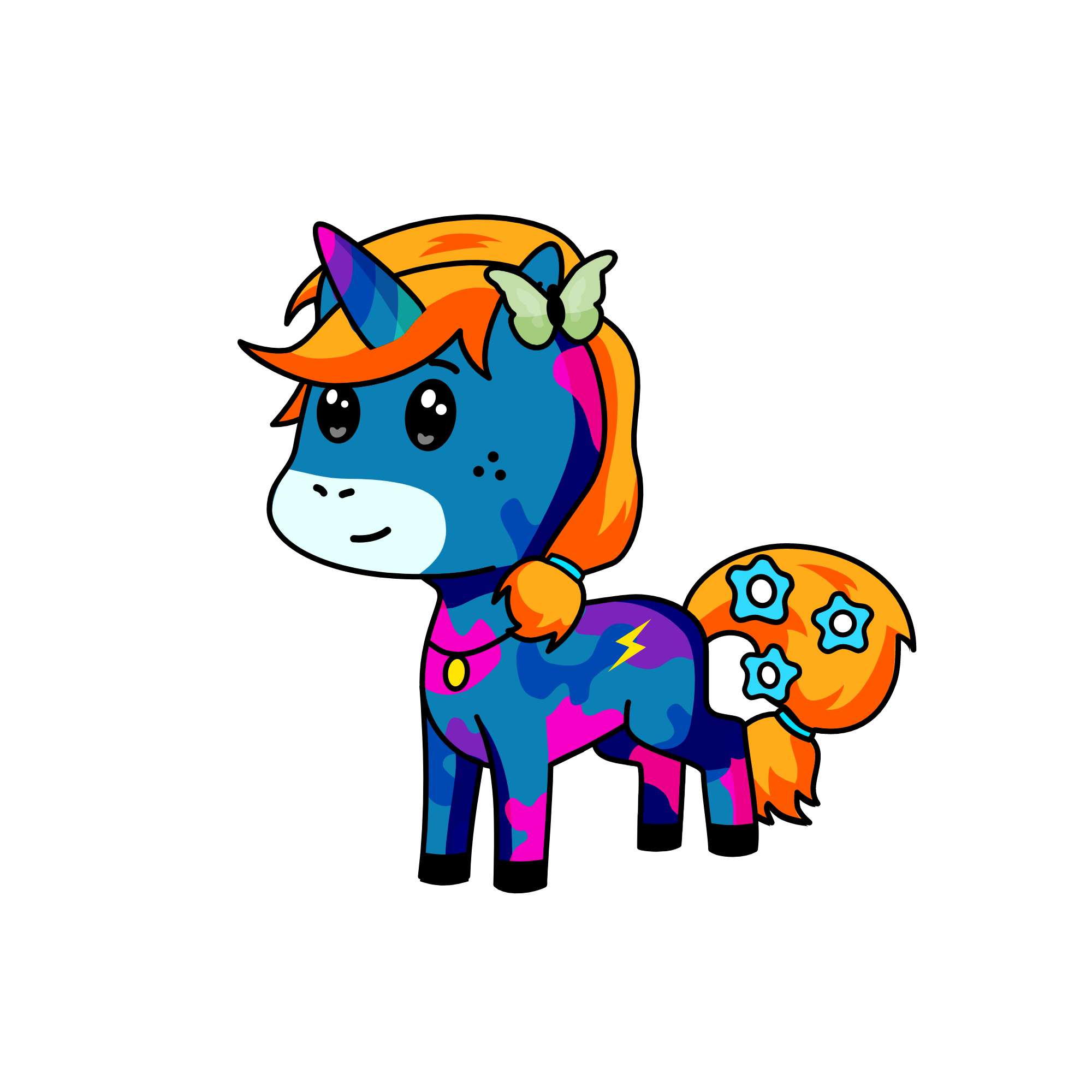 thundery, the unicorn