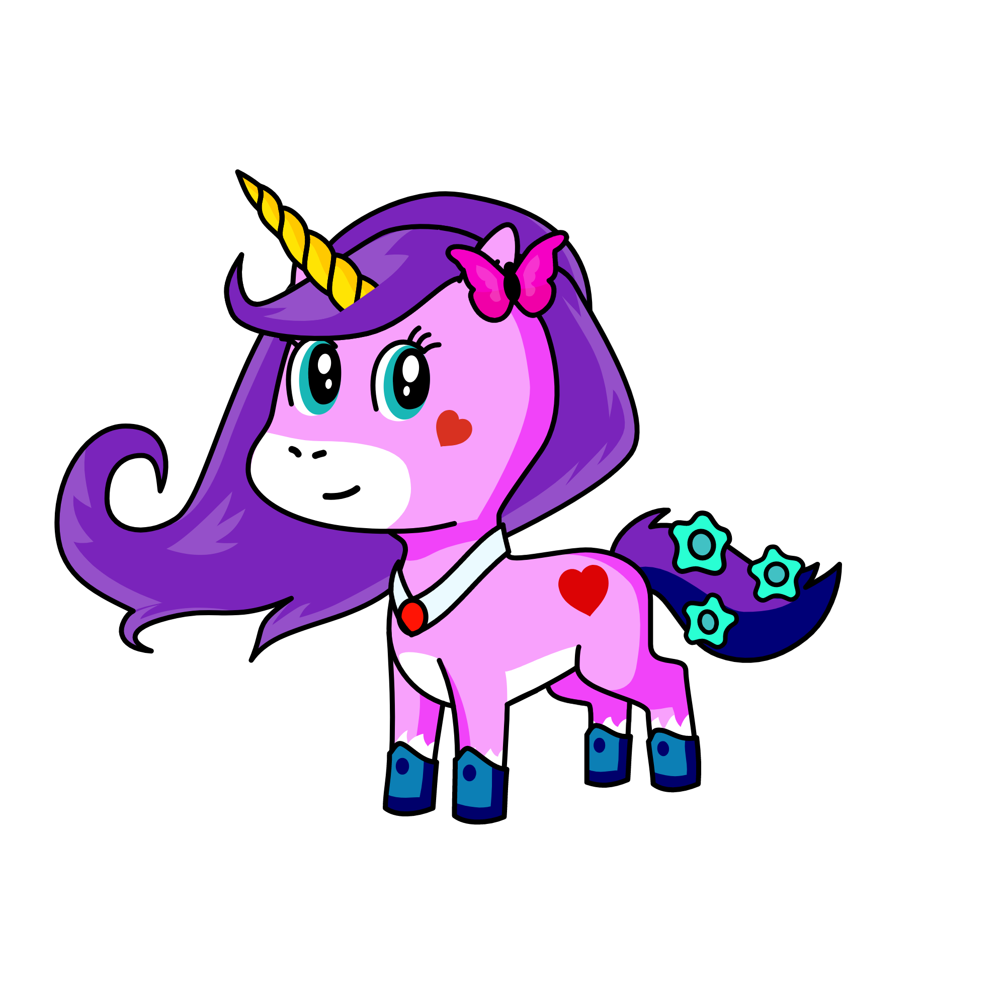 Princess Unicornia, the unicorn