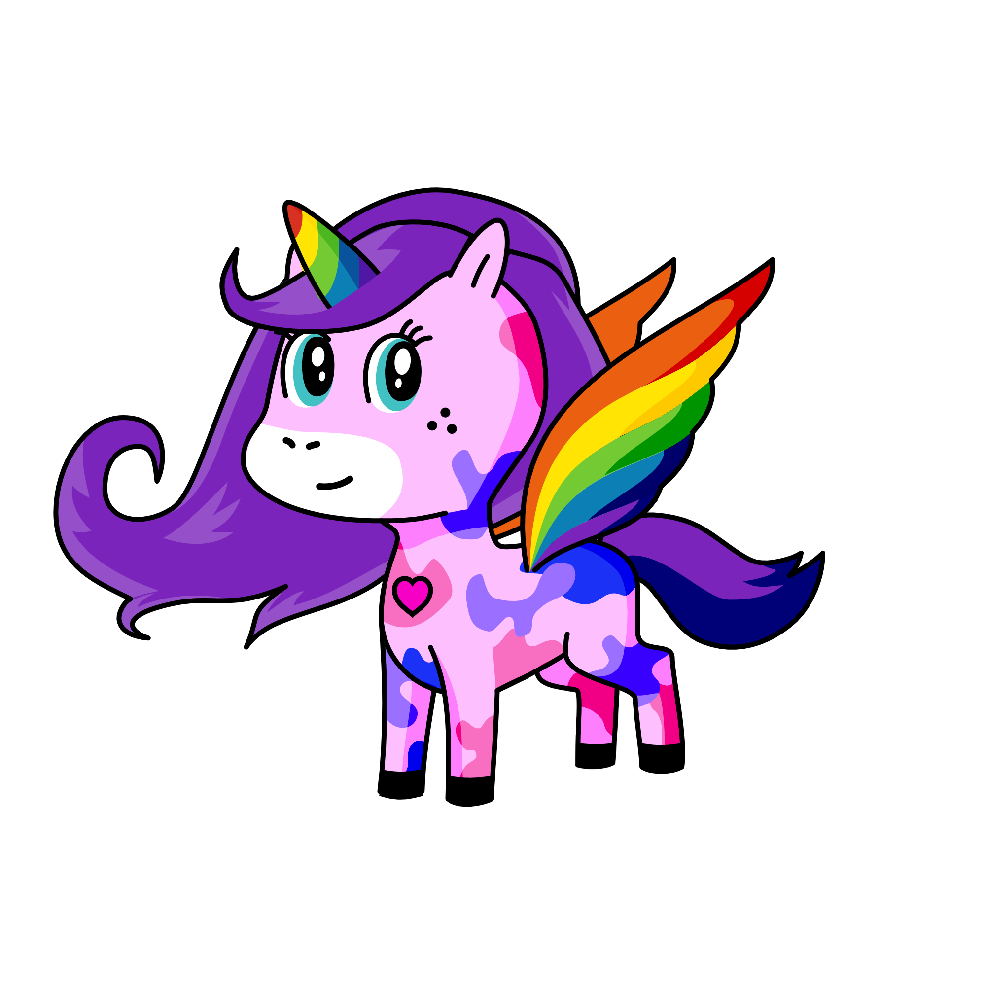 Sweety, the unicorn