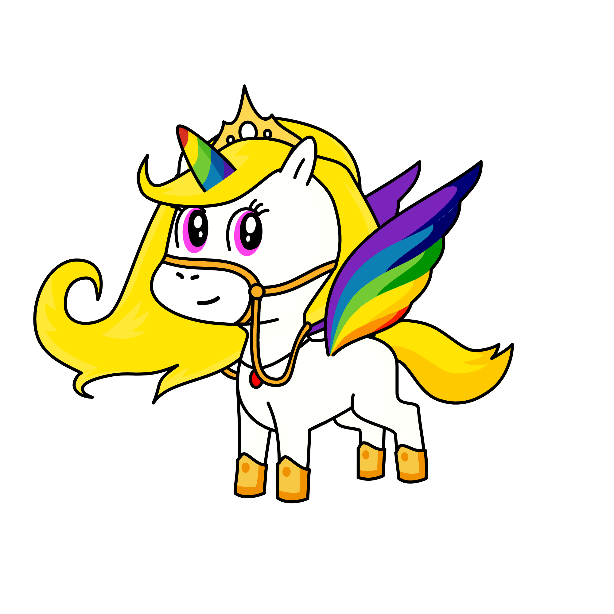 Princess Celestia, the unicorn