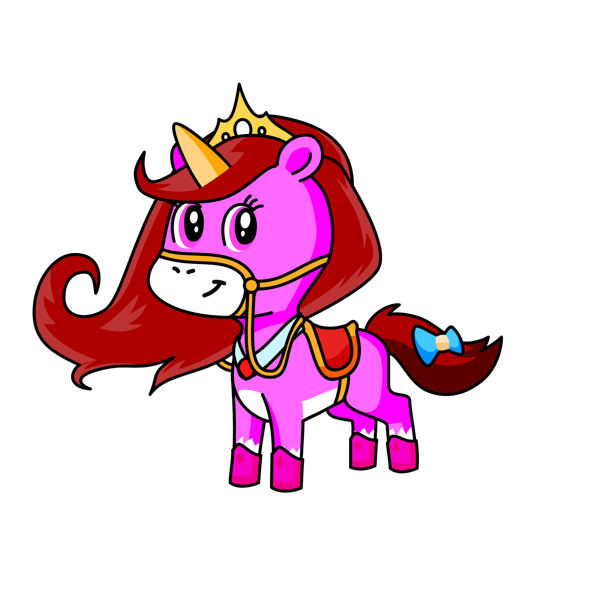 PINKY, the unicorn