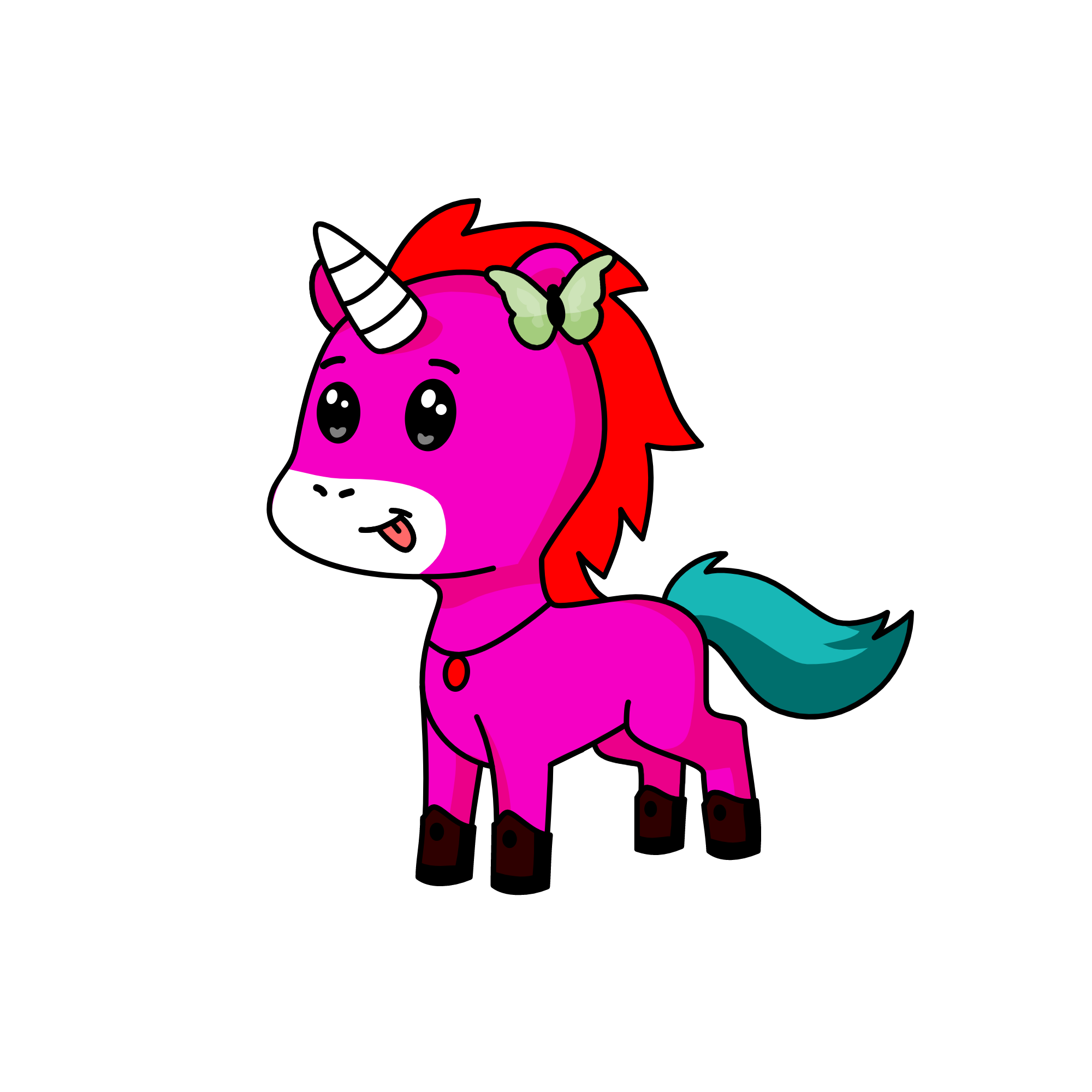 pixie, the unicorn