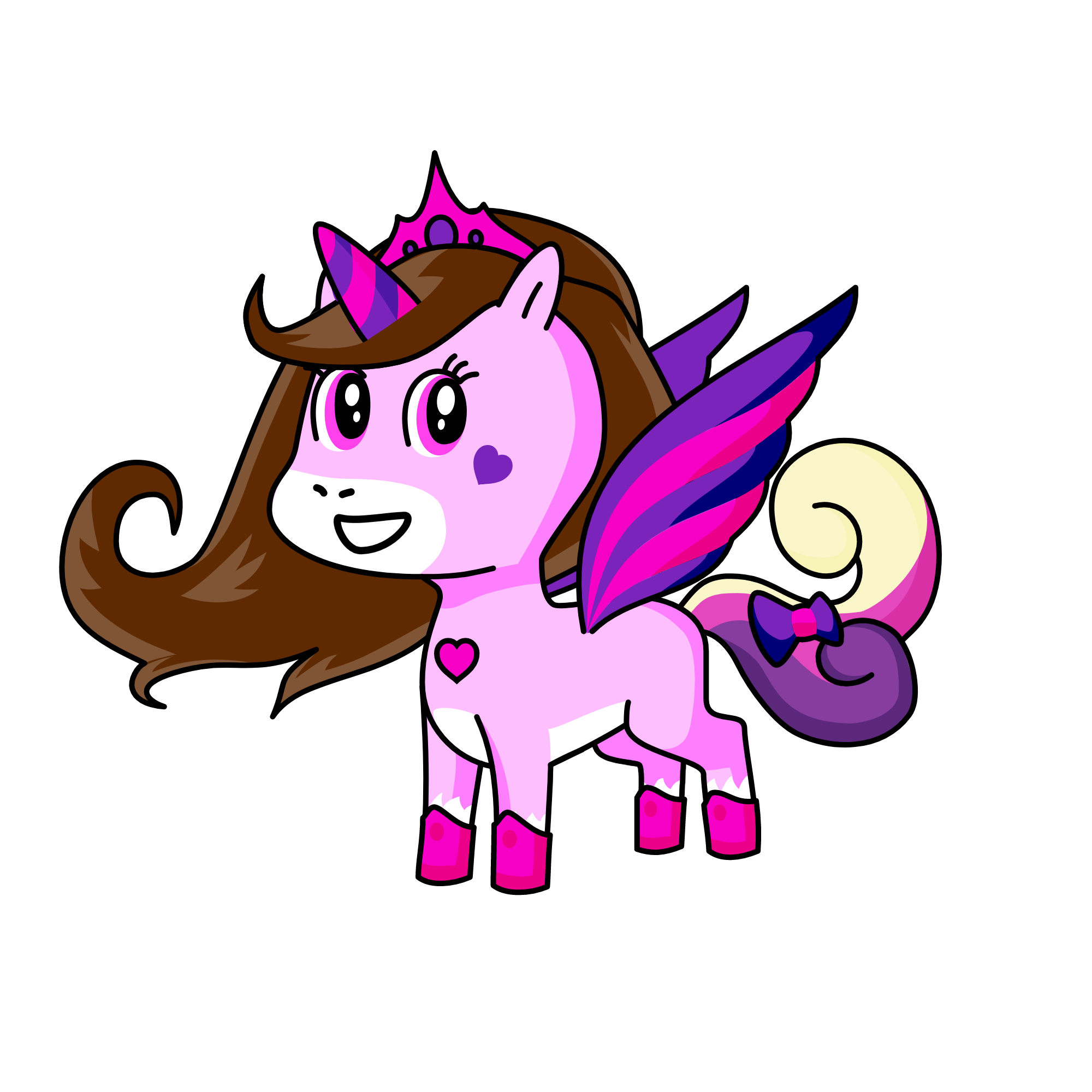 Rose, the unicorn