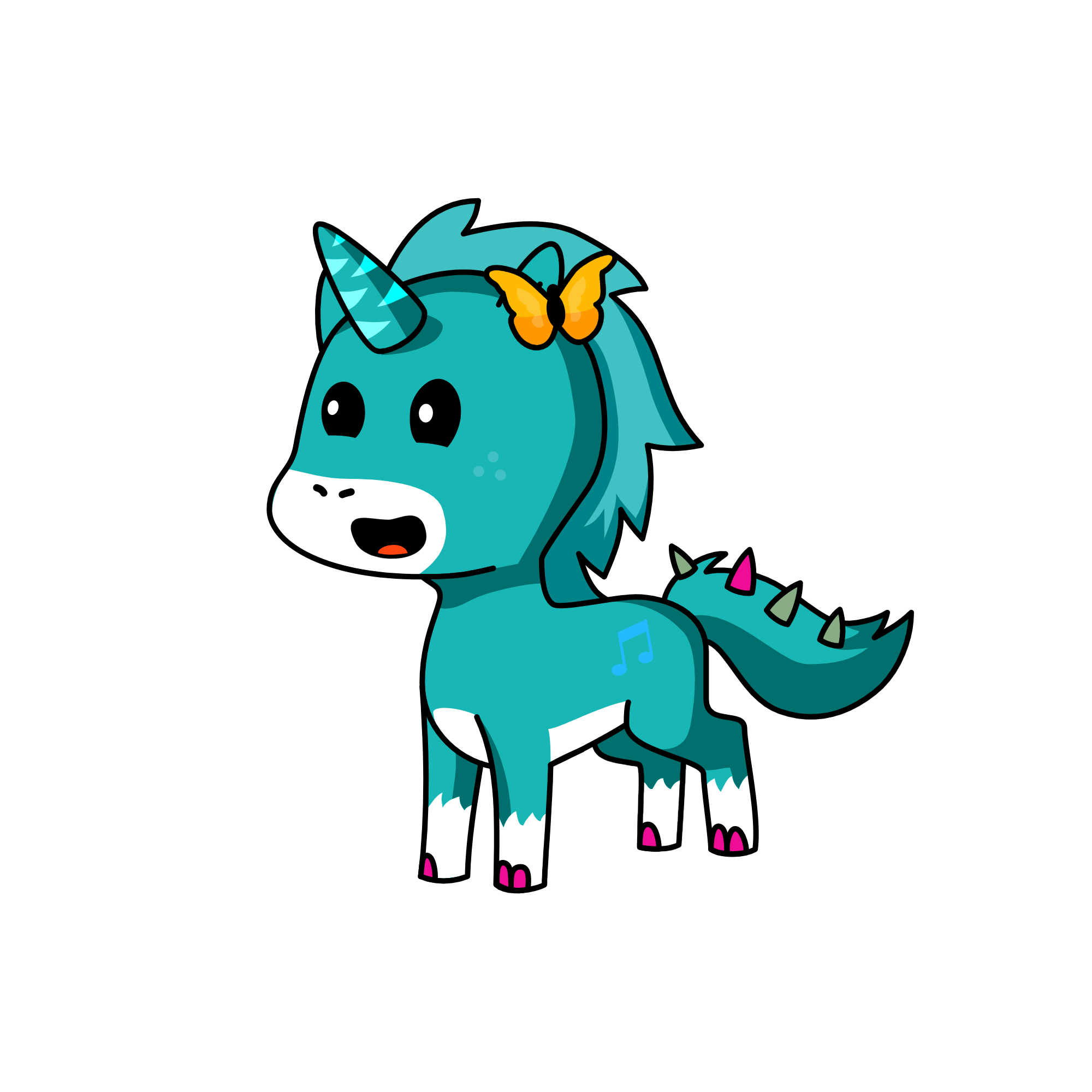 melody, the unicorn