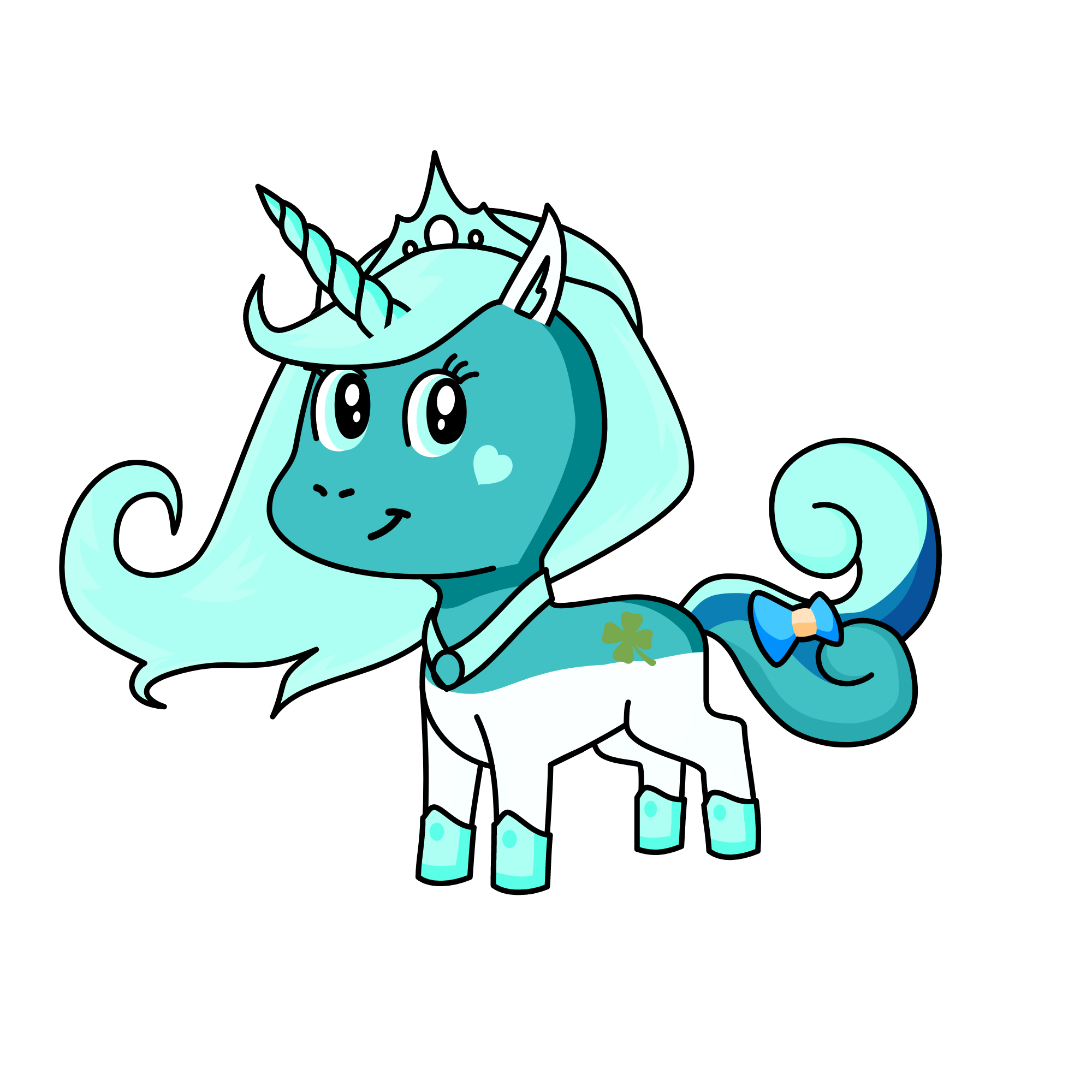 princess icy, the unicorn
