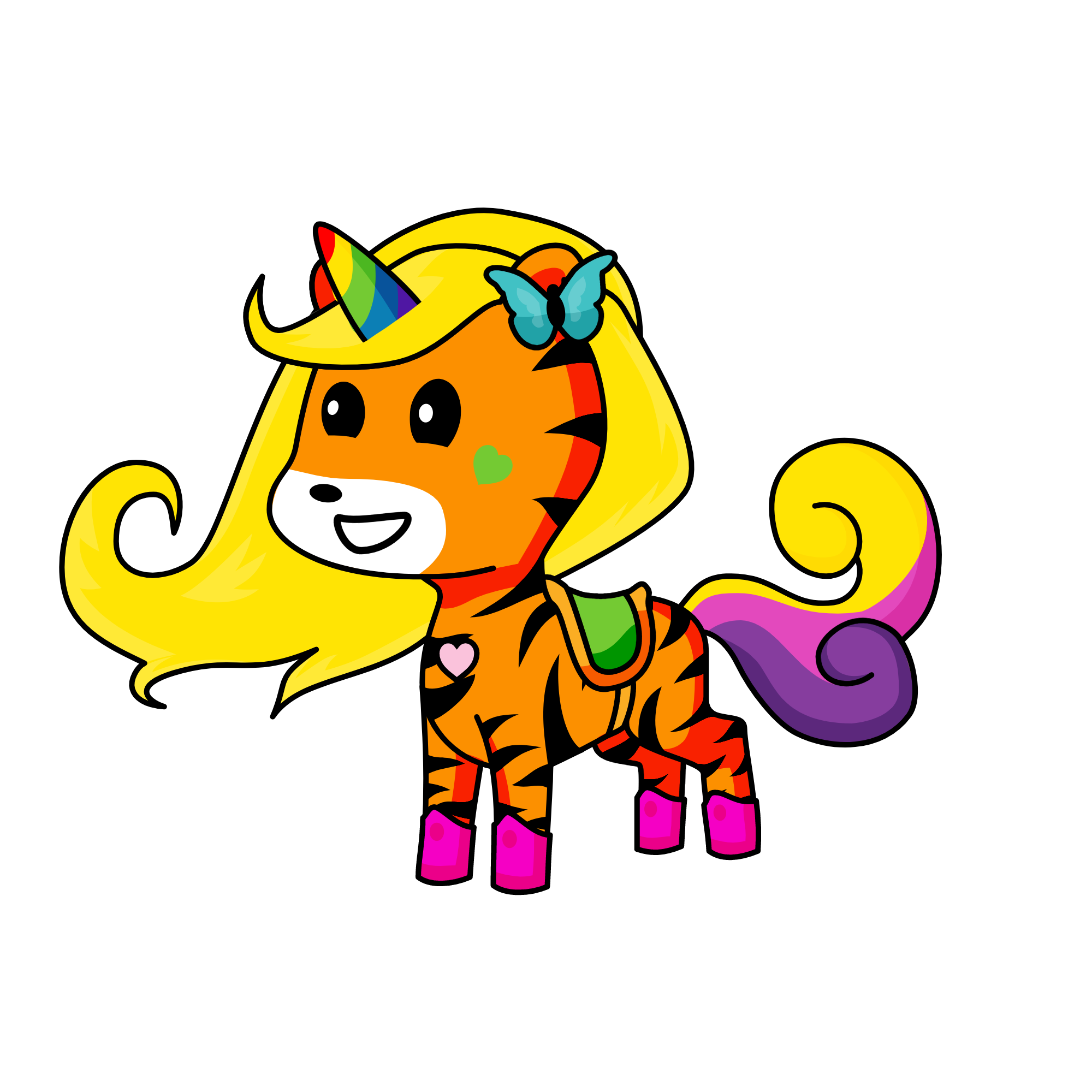 BLAZE, the unicorn
