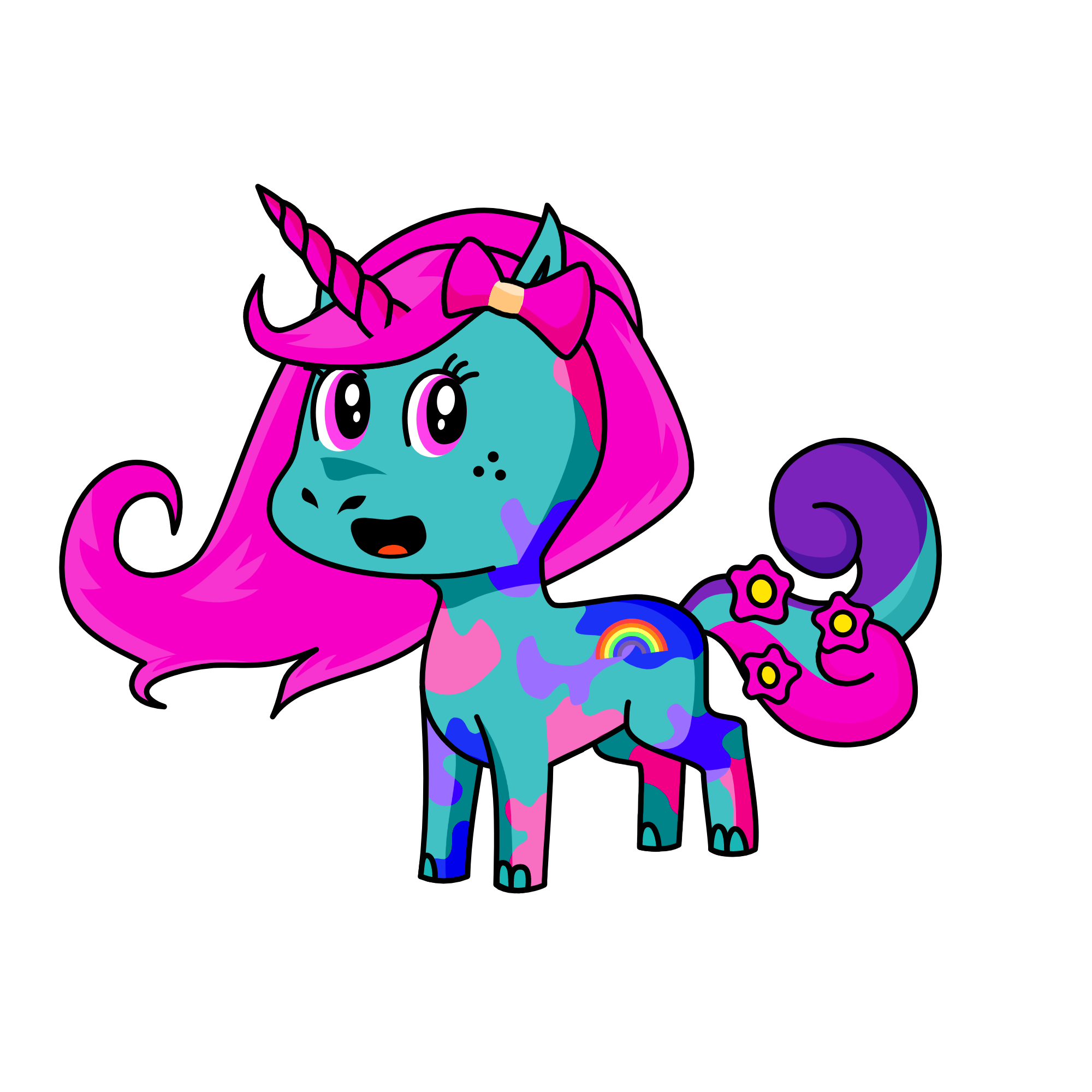 princess, the unicorn