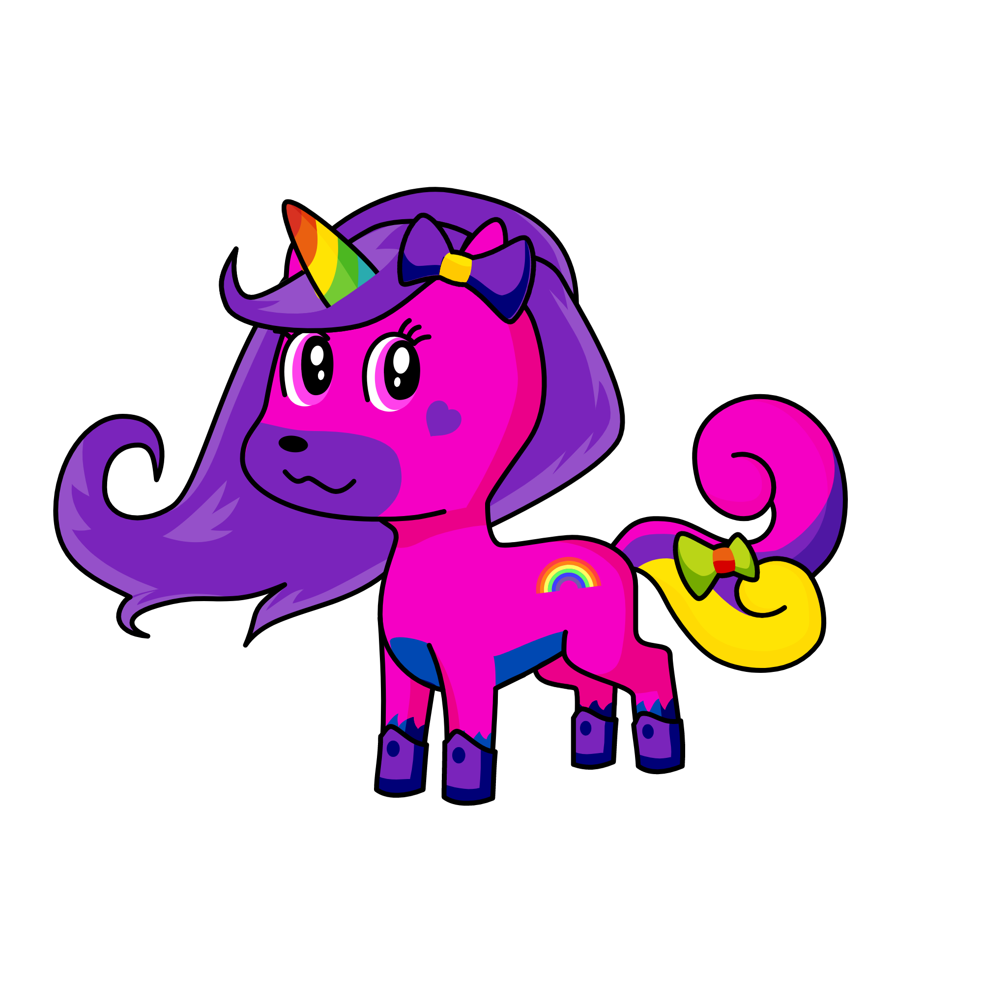 Lilly, the unicorn