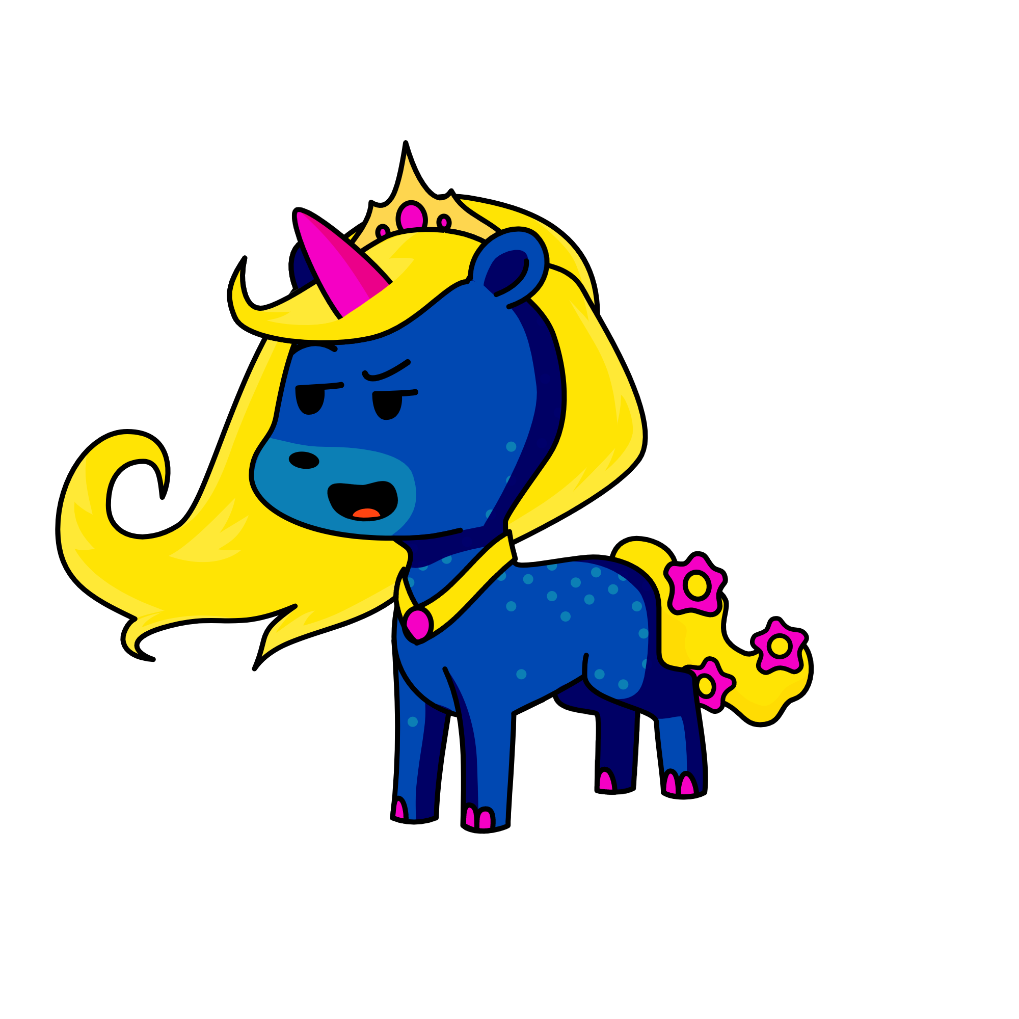 snow-ii, the unicorn