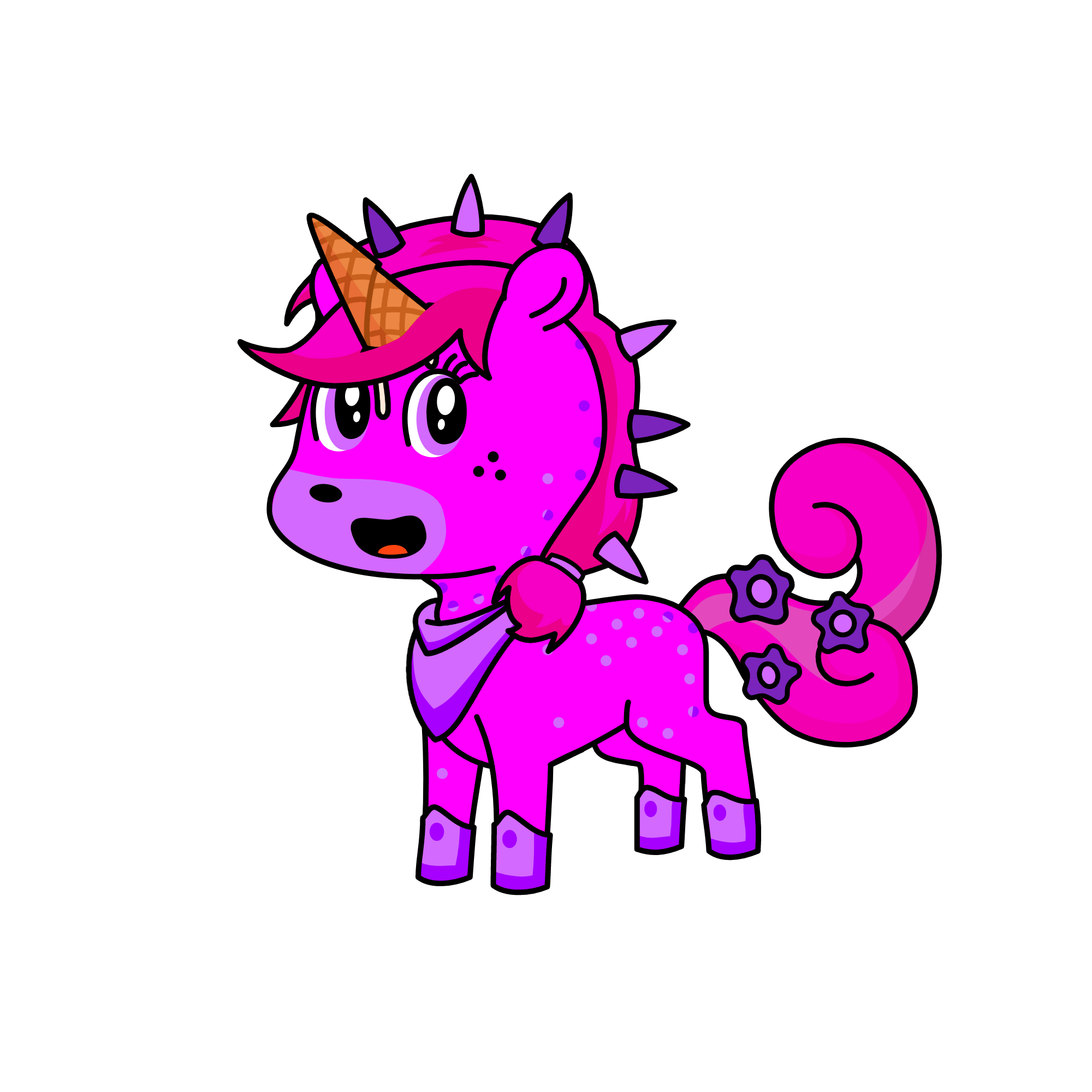 Corni, the unicorn