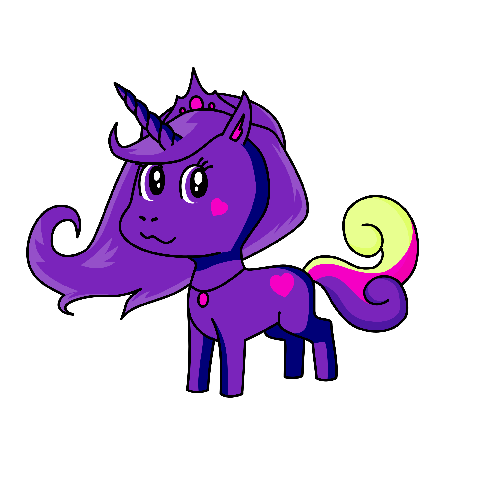 Princess Twilight Sparkle, the unicorn