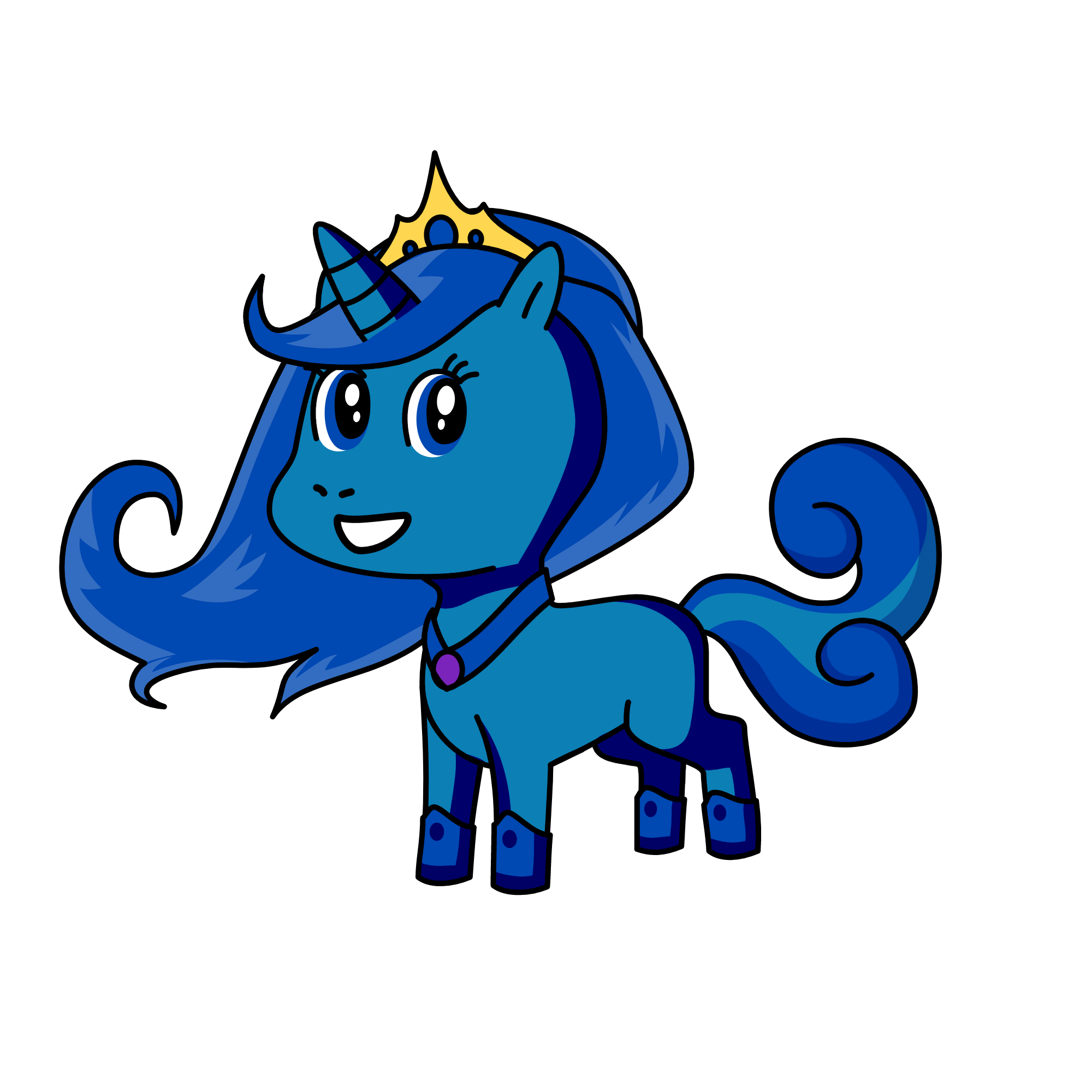 Princess Rarity, the unicorn