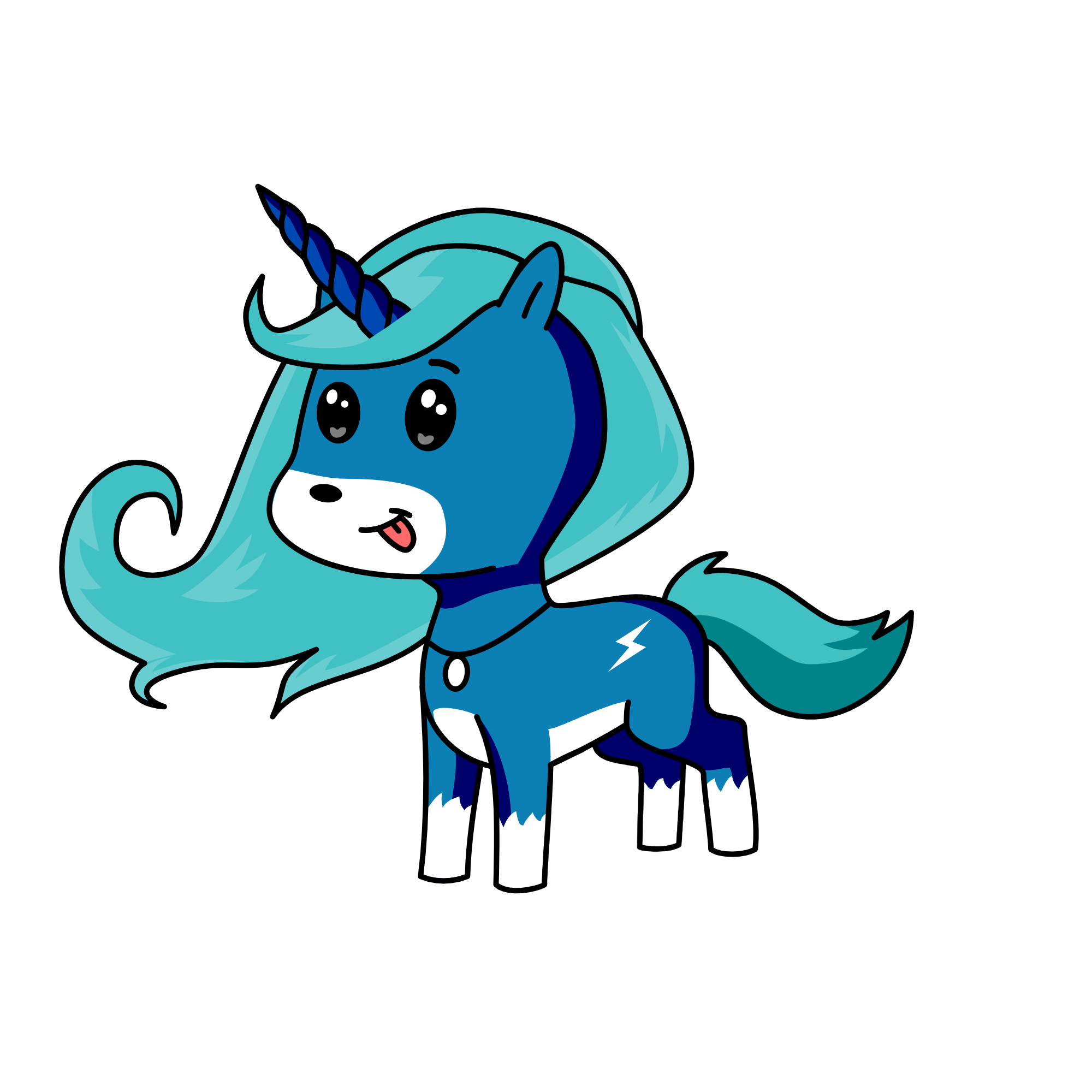 Princess Nightmoon, the unicorn