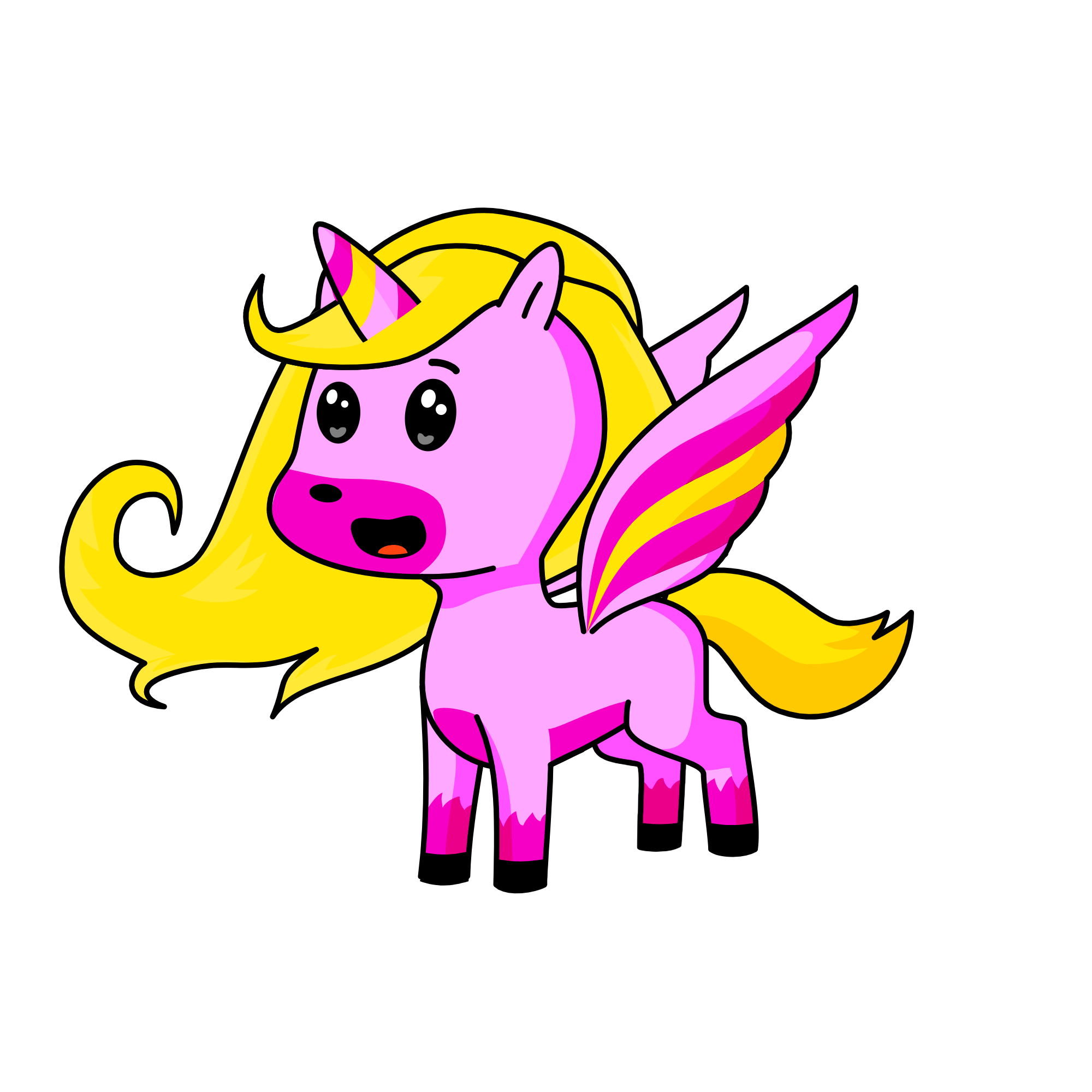 mini, the unicorn