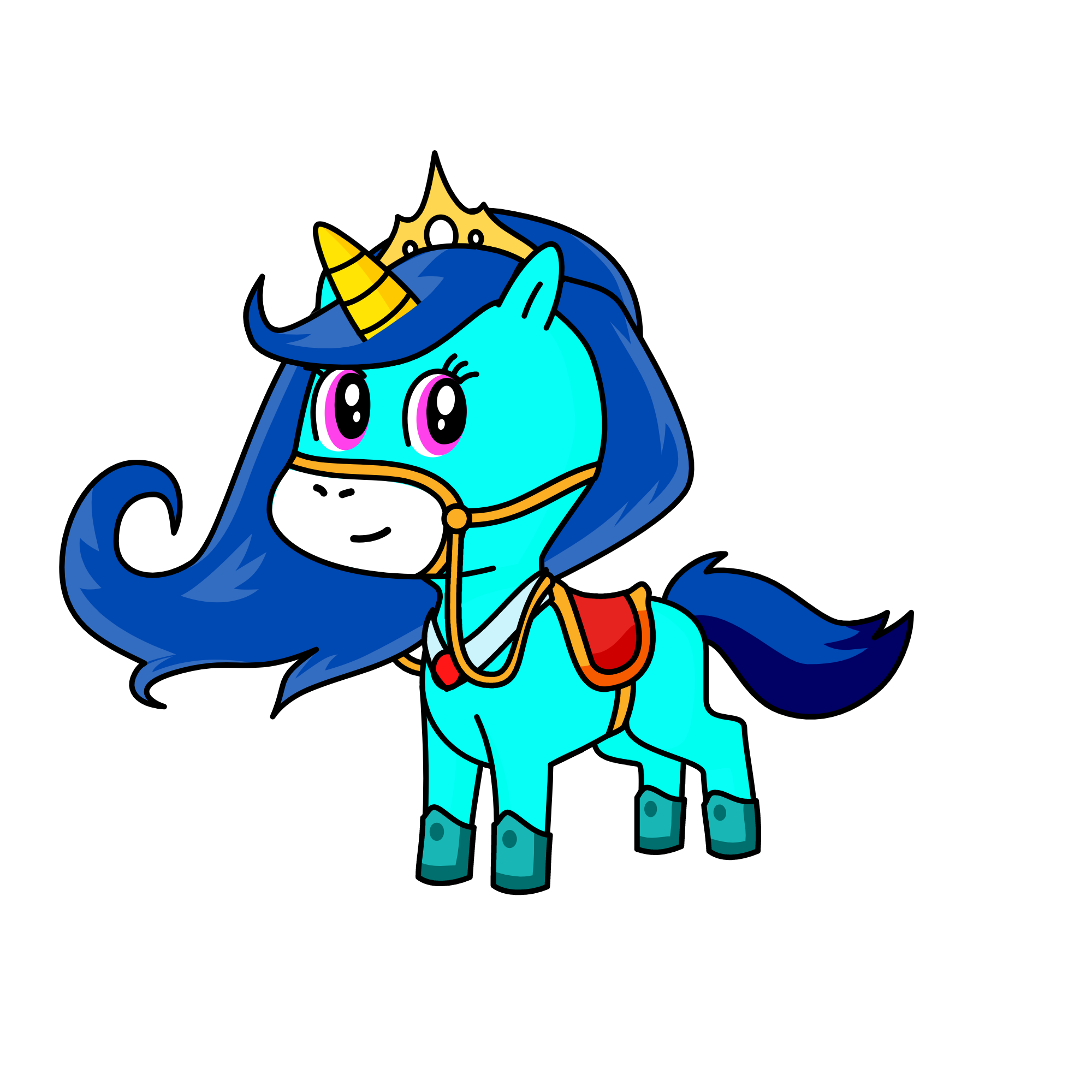 Princess Arctic, the unicorn