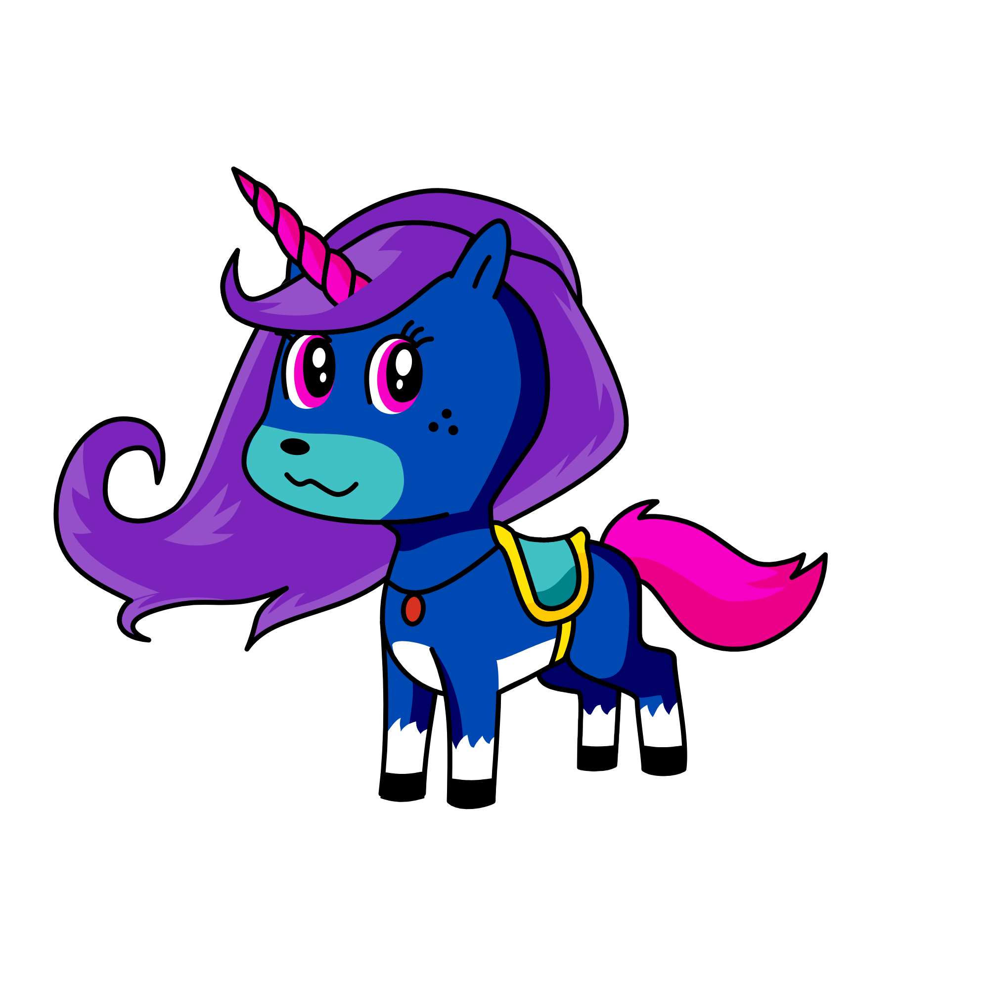 Bella, the unicorn