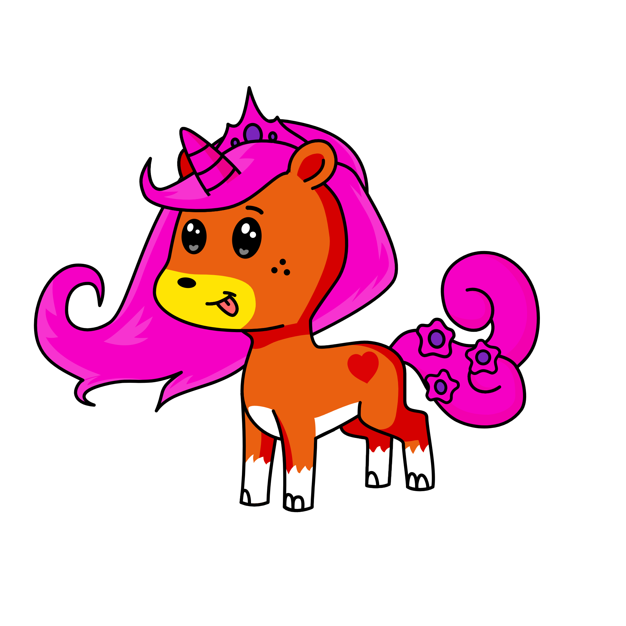 quen pinck, the unicorn