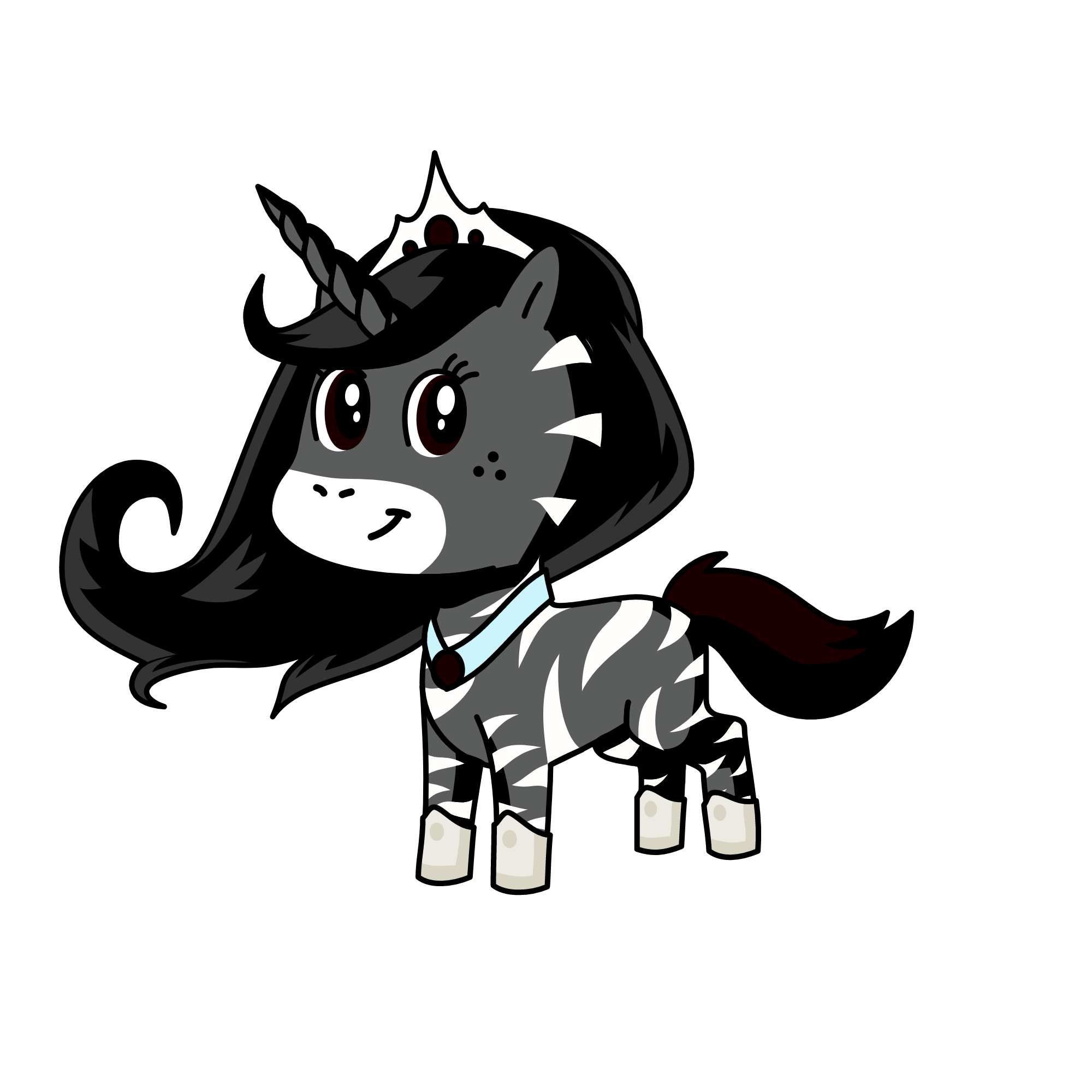 moonlight, the unicorn