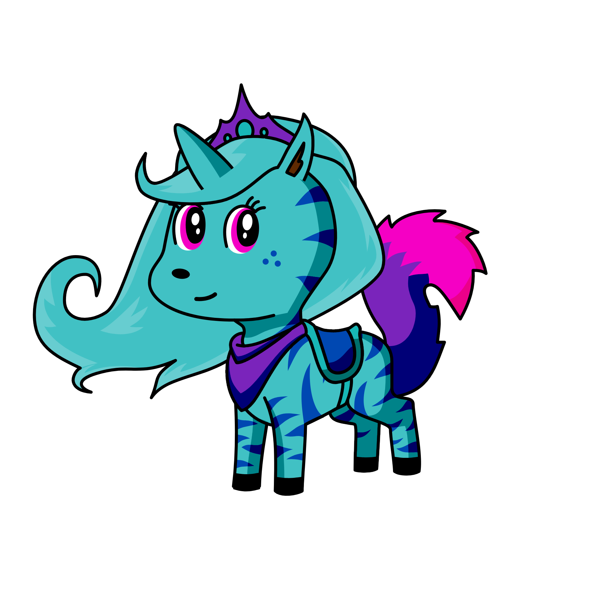 Fluffy , the unicorn
