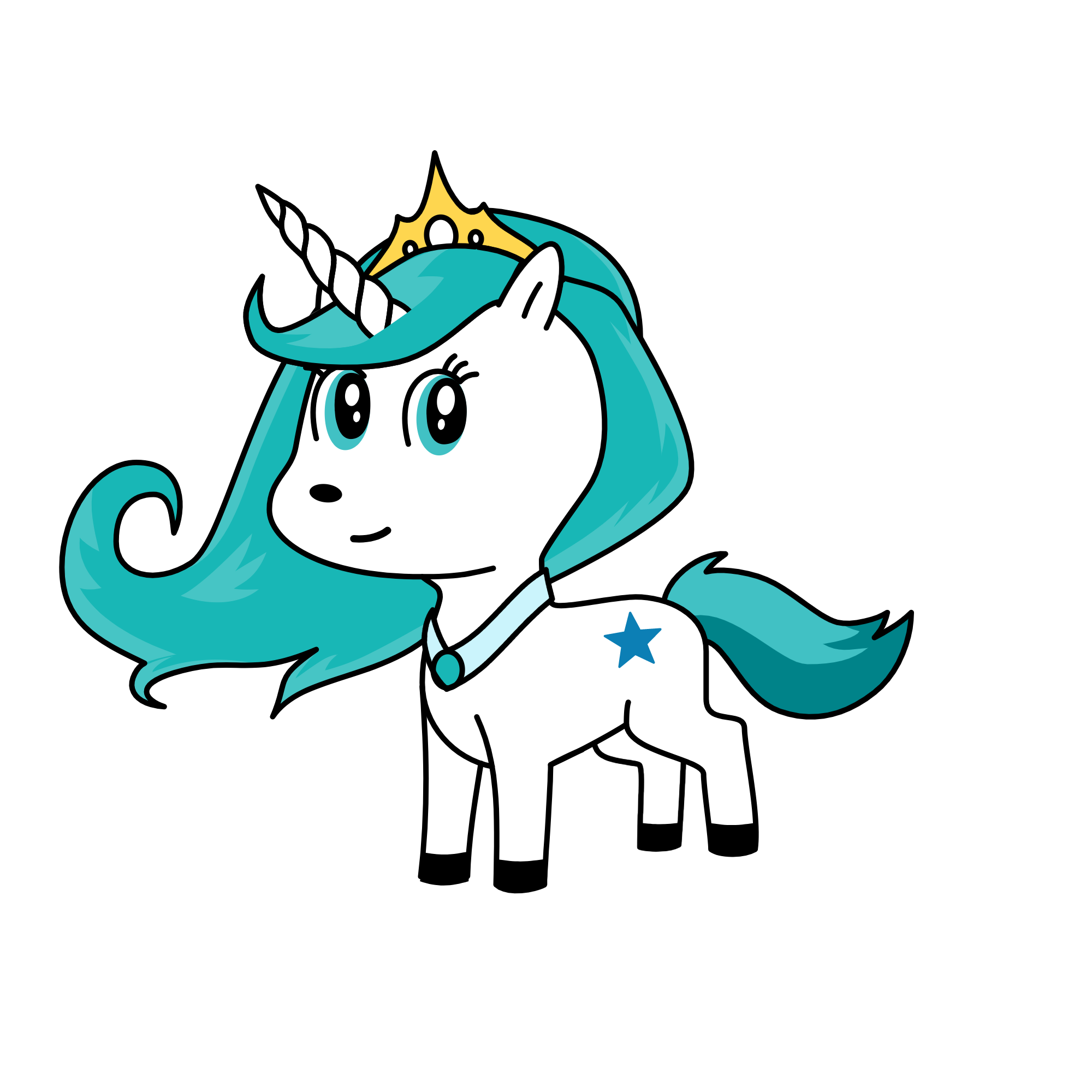 Diamond, the unicorn